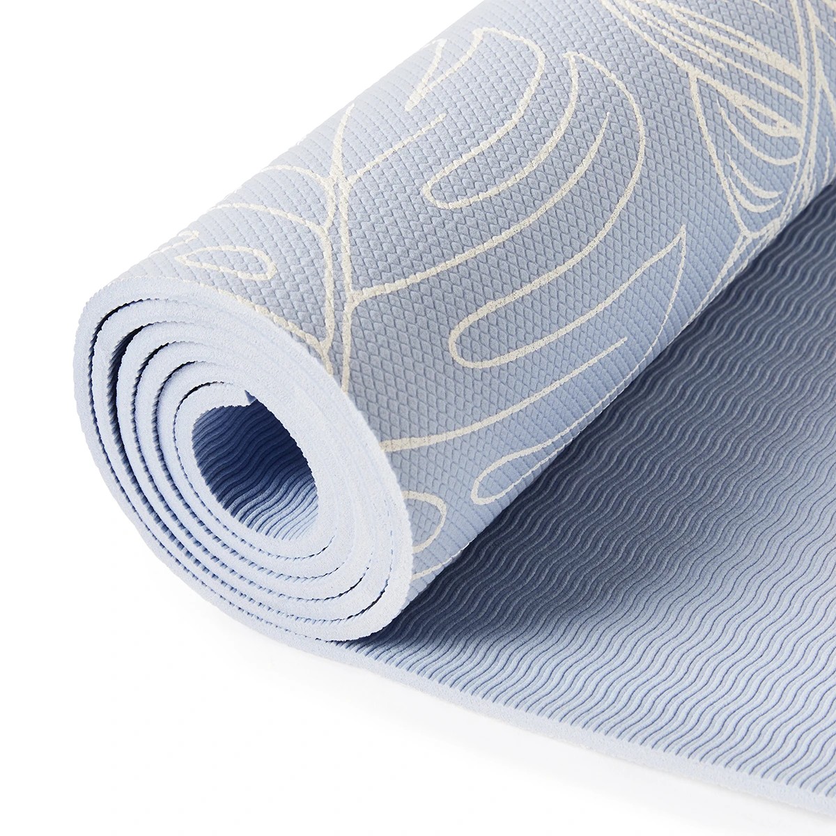 6 5mm Yoga Mat - Blue, 6 of 7