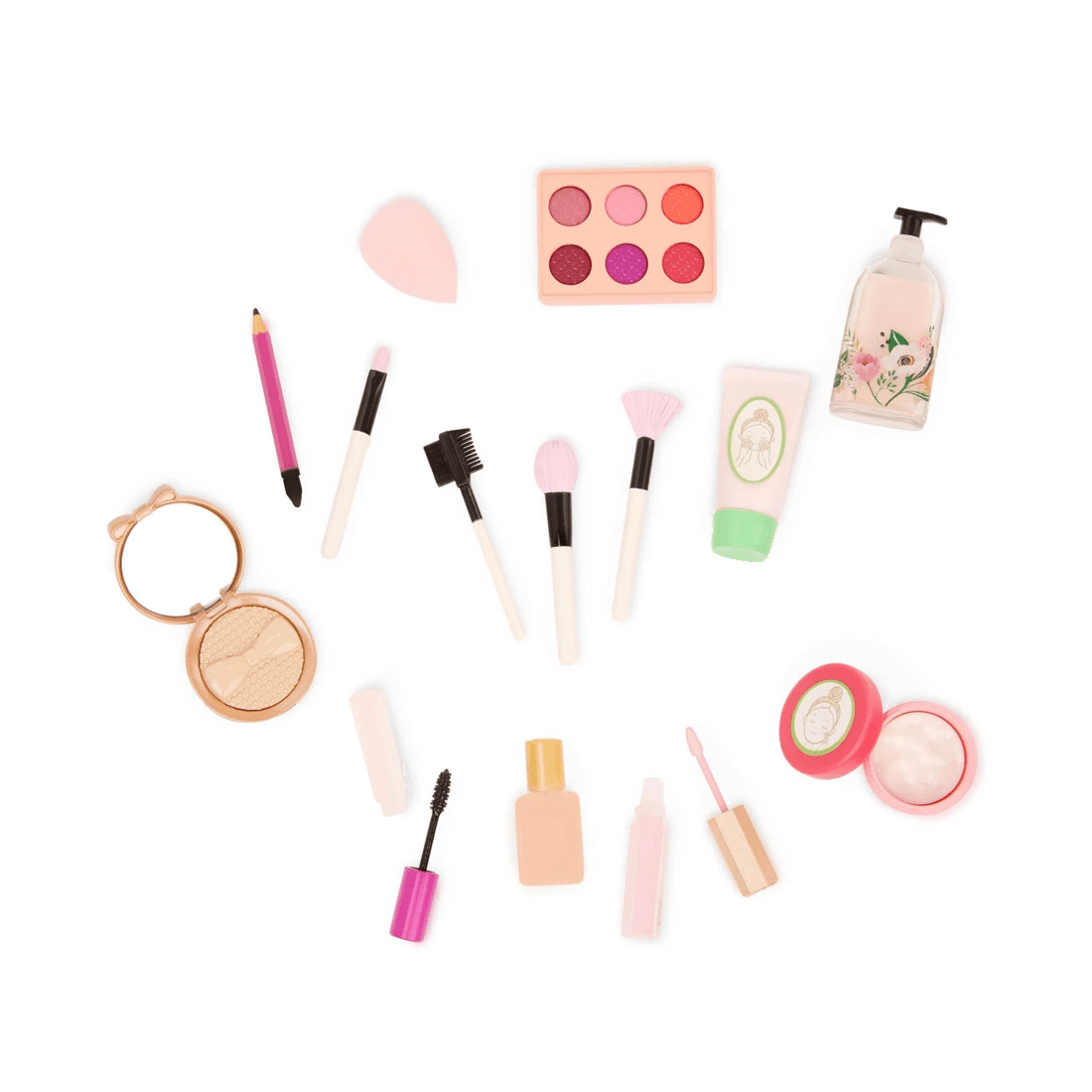 4 Our Generation Fabulous Fun Vanity Set Pink Vanity Table & Accessories for 18-inch Dolls - Multi, 4 of 9