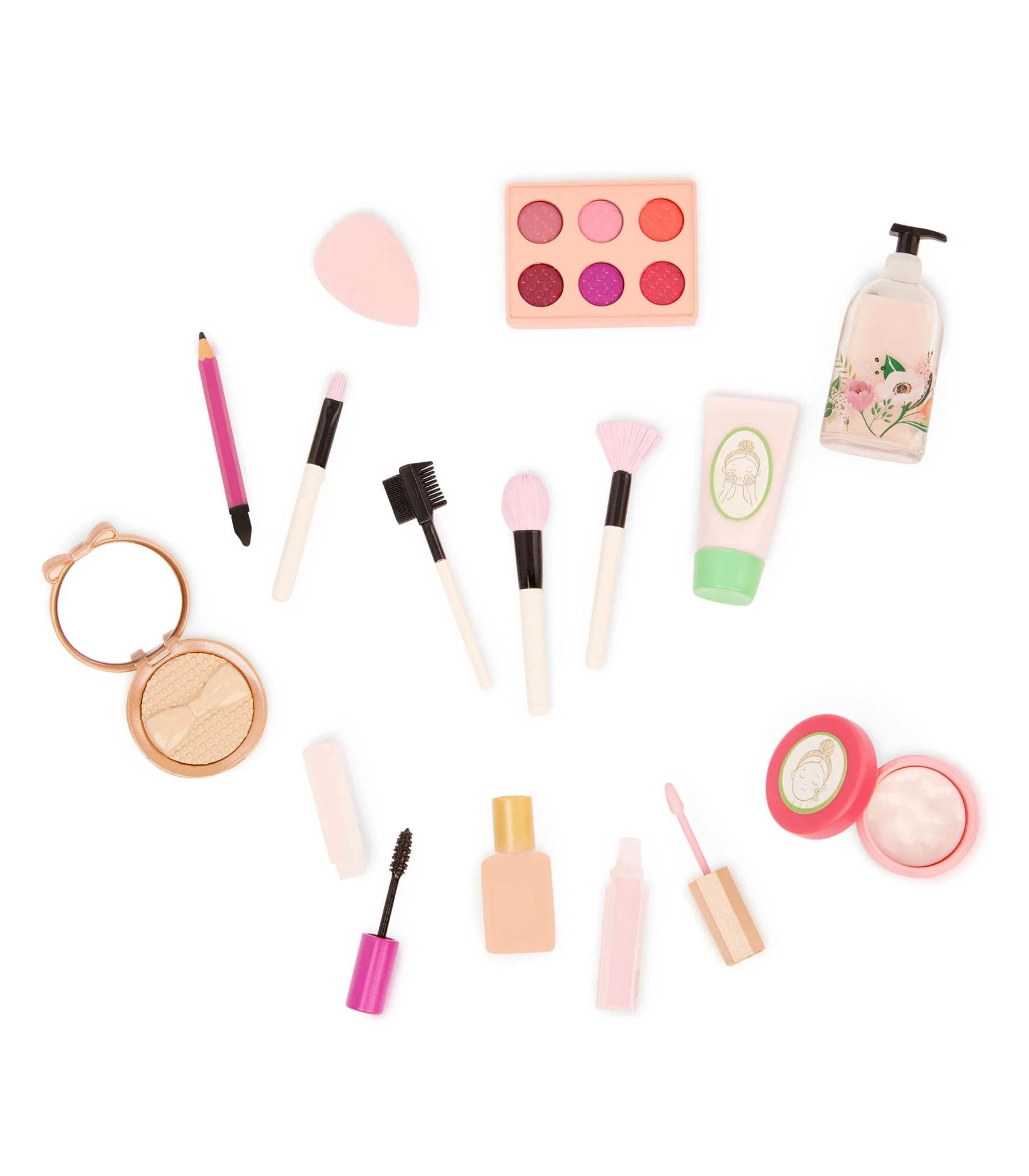 4 Our Generation Fabulous Fun Vanity Set Pink Vanity Table & Accessories for 18-inch Dolls - Multi, 4 of 9