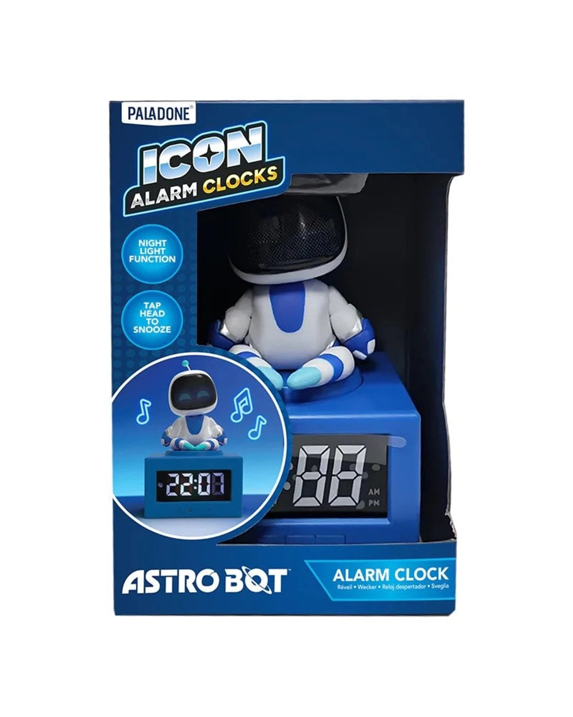 1 Astro Bot Digital Alarm Clock, 1 of 5