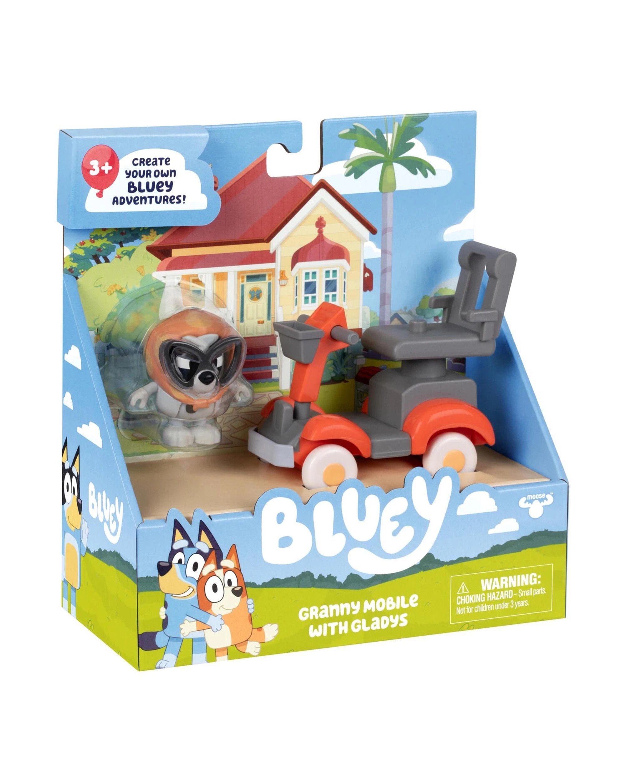 7 Bluey Series 15 Basic Vehicle Granny Mobile with Gladys Playset, 7 of 7