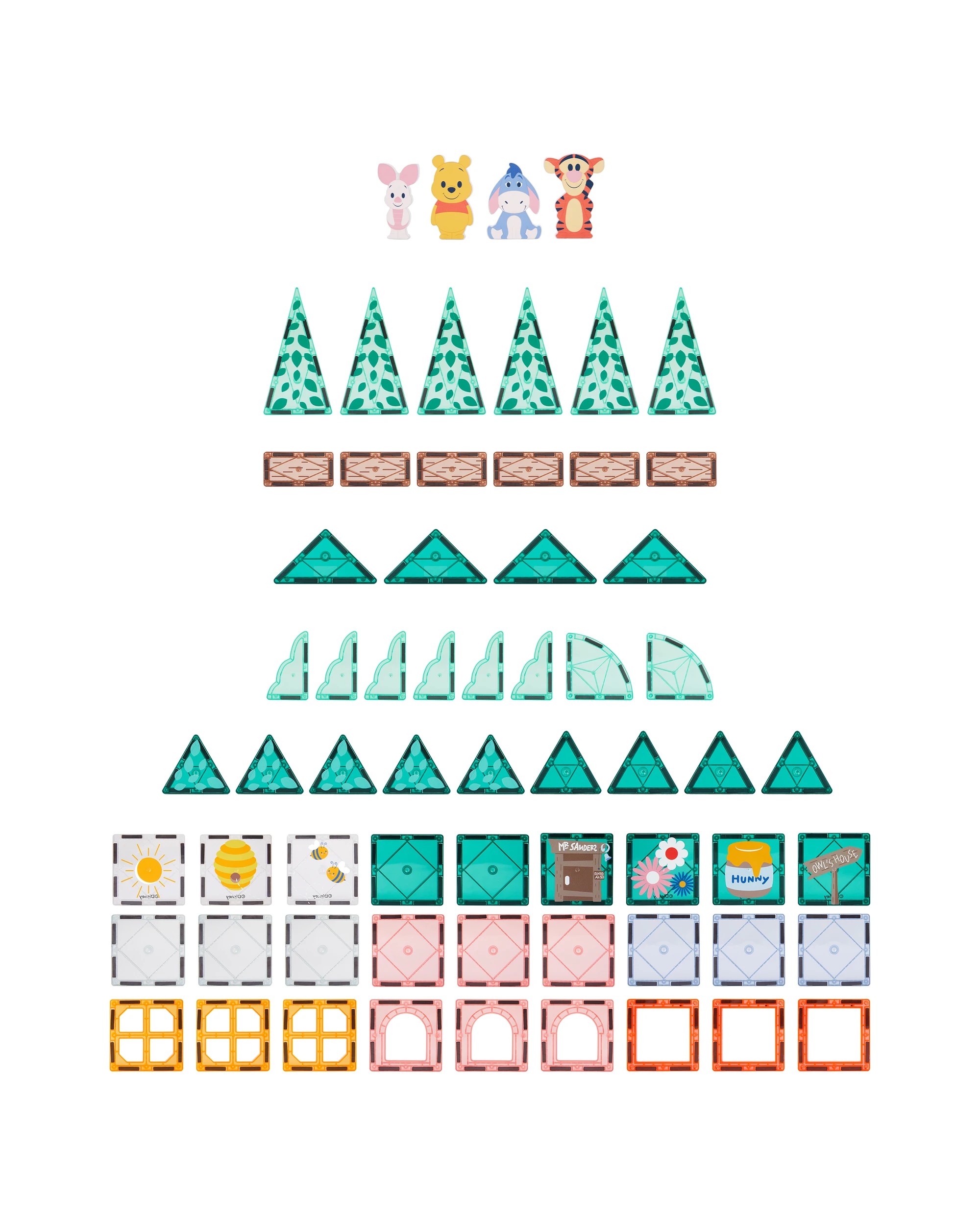 6 64 Piece Disney Winnie The Pooh Magnetic Set, 6 of 7