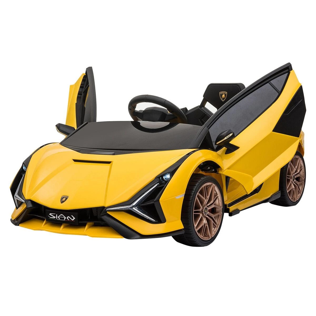 3 Lamborghini Electric Ride On Car Lamborghini Sian Licensed, 3 of 4