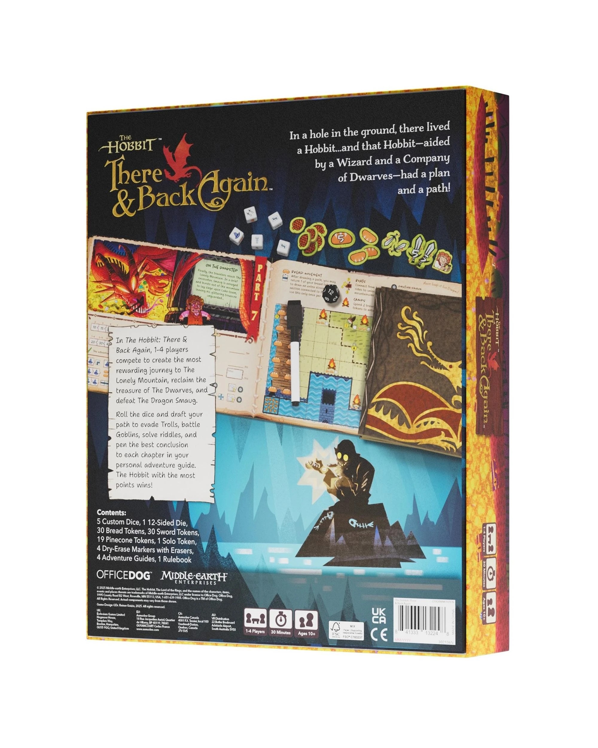 5 The Hobbit There and Back Again Dice Game, 5 of 5