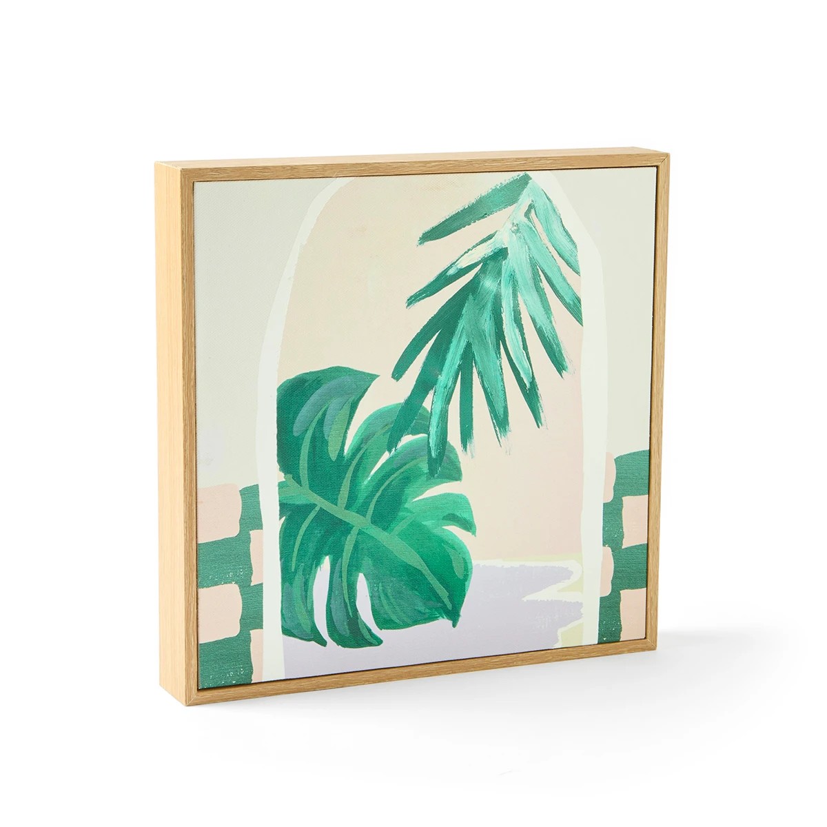 7 Tropical Palm Framed Canvas, 7 of 8