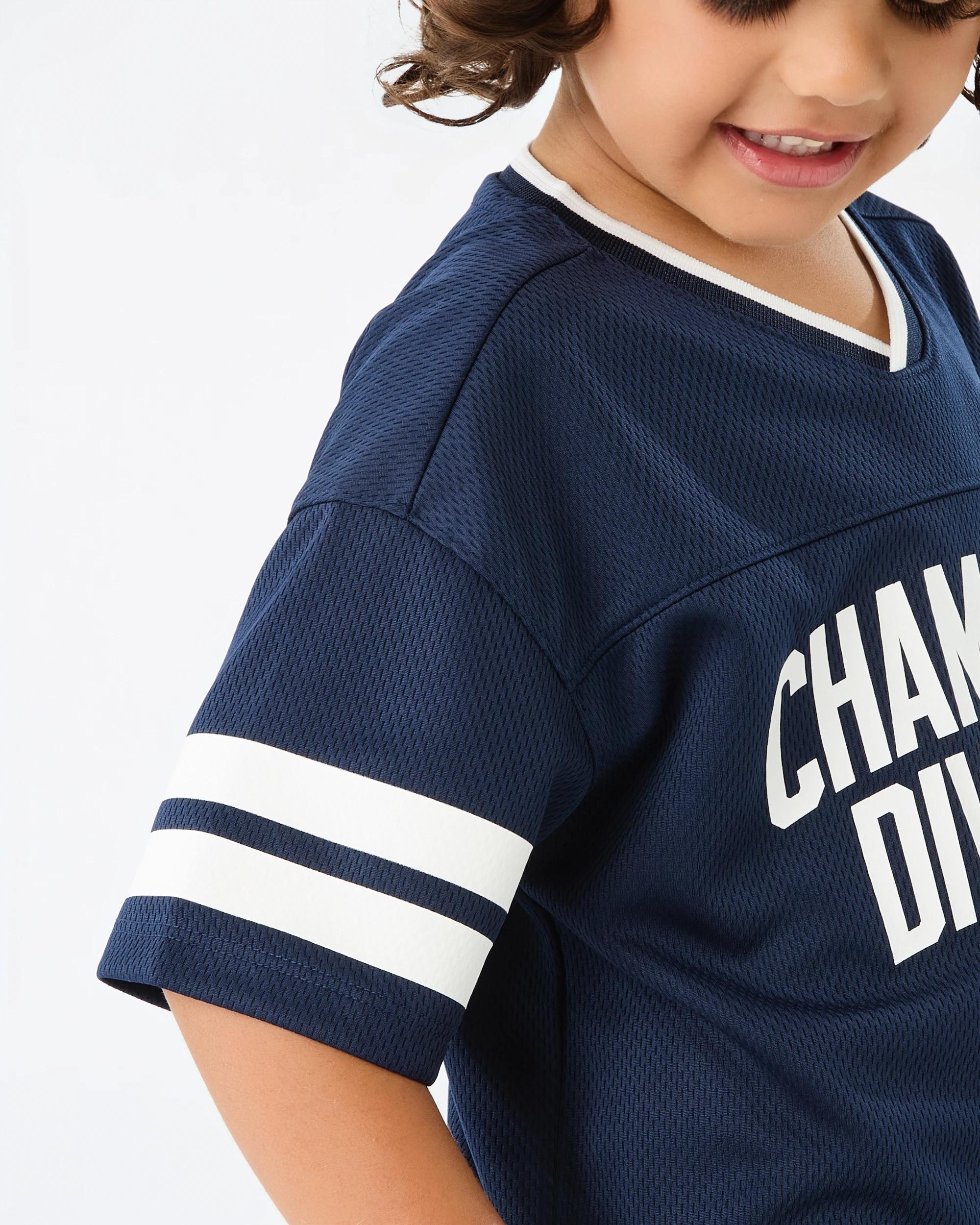 3 Sport Jersey Blu Varsit, 3 of 6