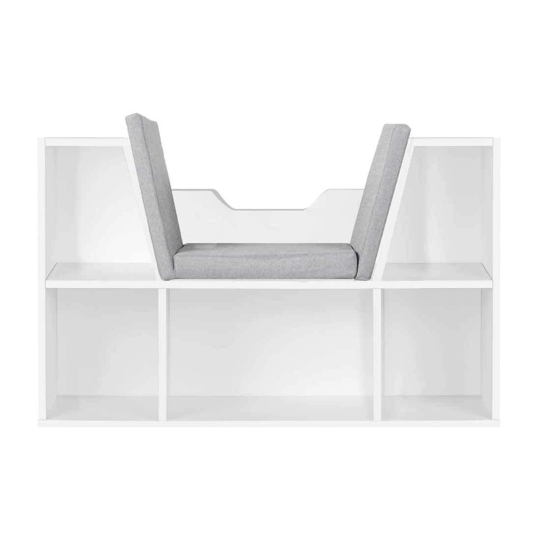 2 Levede Kids Bookshelf - White, 2 of 6
