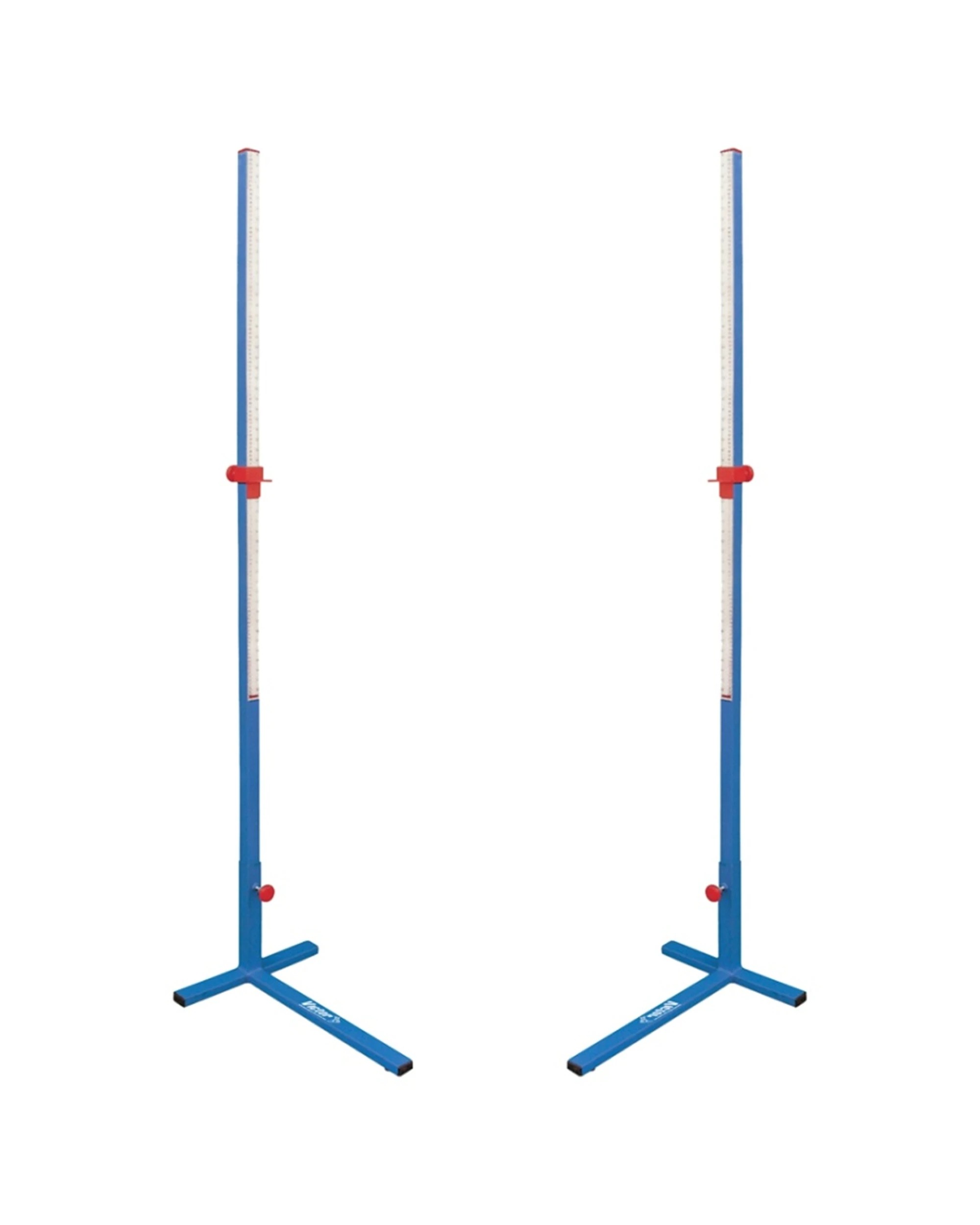 1 Victor Sports 2pc Standard High Jump Stands Adjustable Aluminium 30-200cm - Multi, 1 of 1