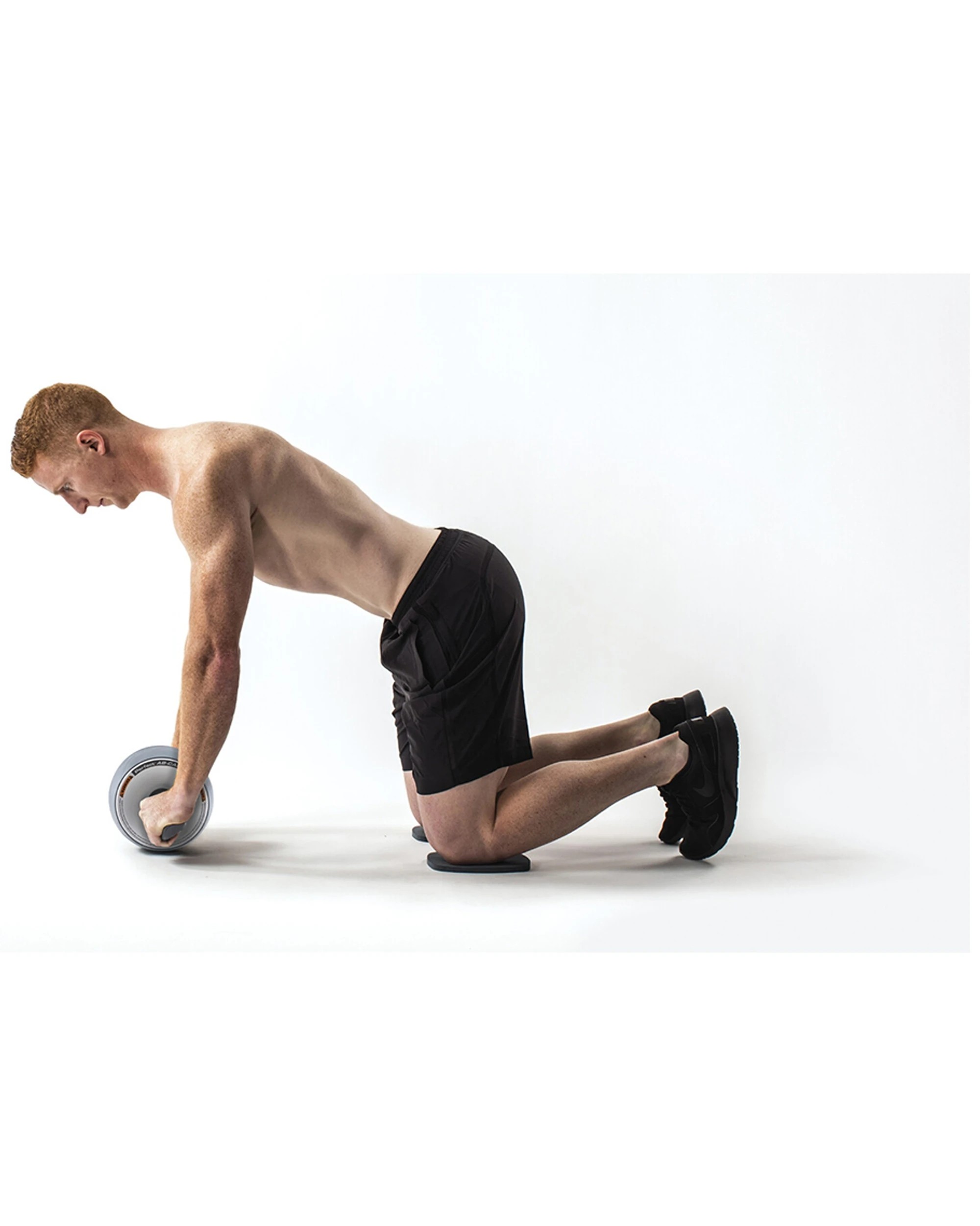 7 Perfect Fitness Ab Carver Wheel Roller With Resistance Ultra-Wide Tread - Plain, 7 of 7