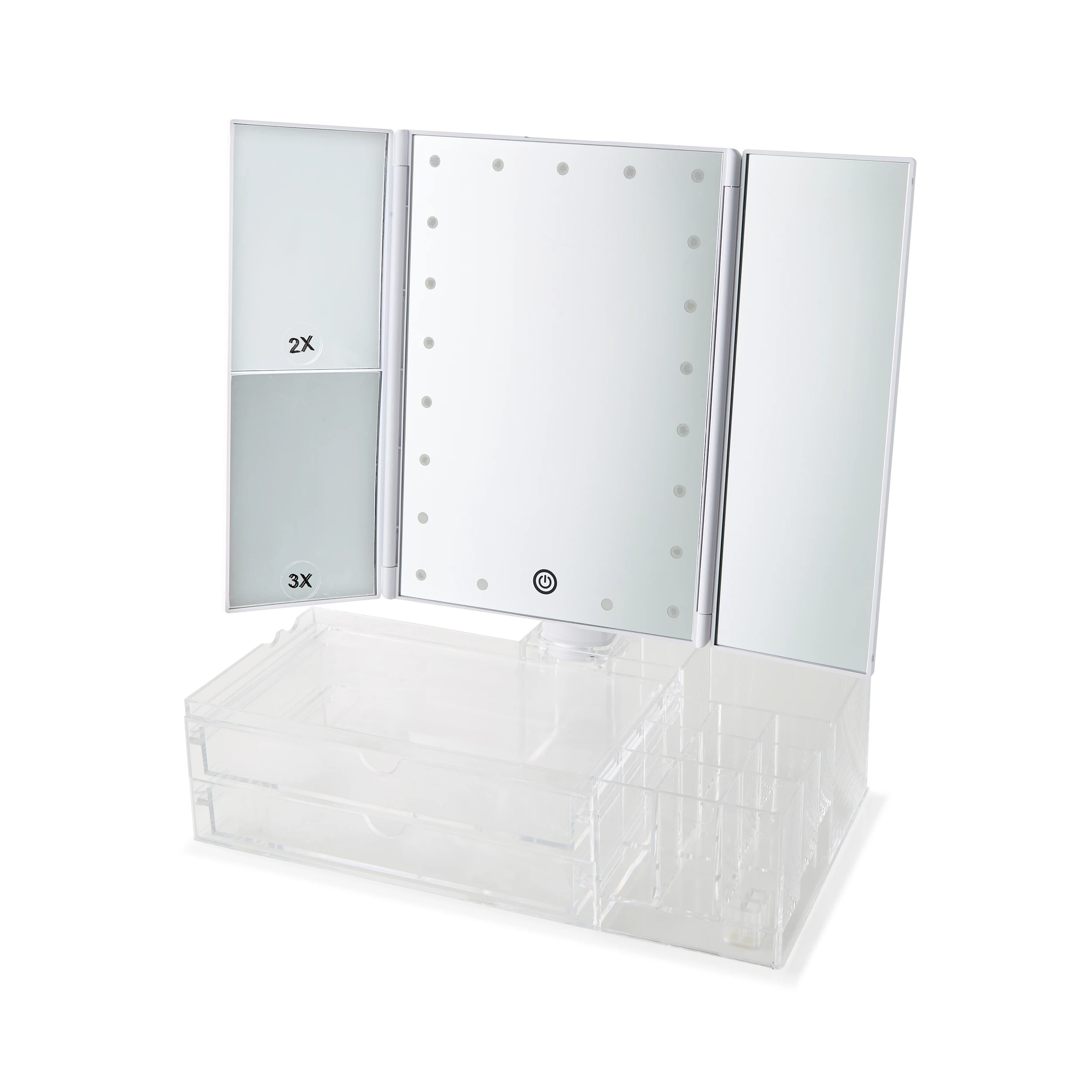 5 Tri-Fold LED Mirror, 5 of 10