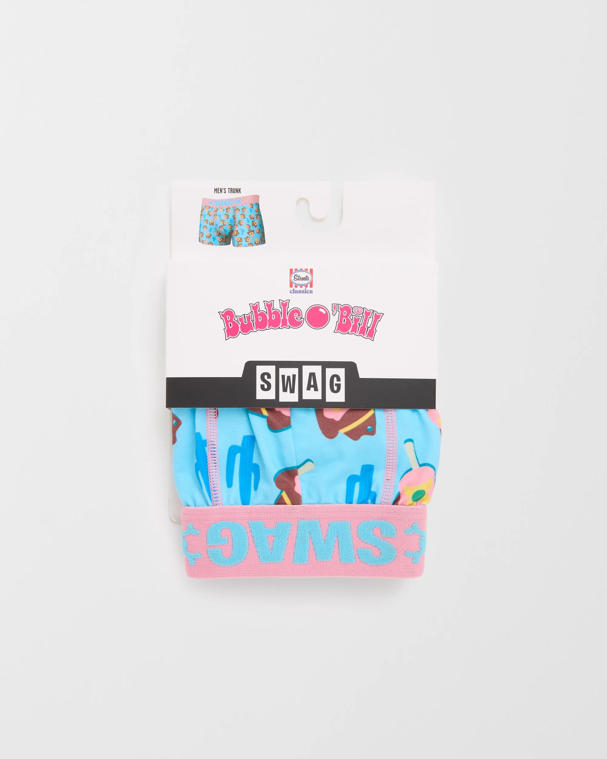 4 Swag Licensed Trunks - Bubble O'Bill BLUE, 4 of 4