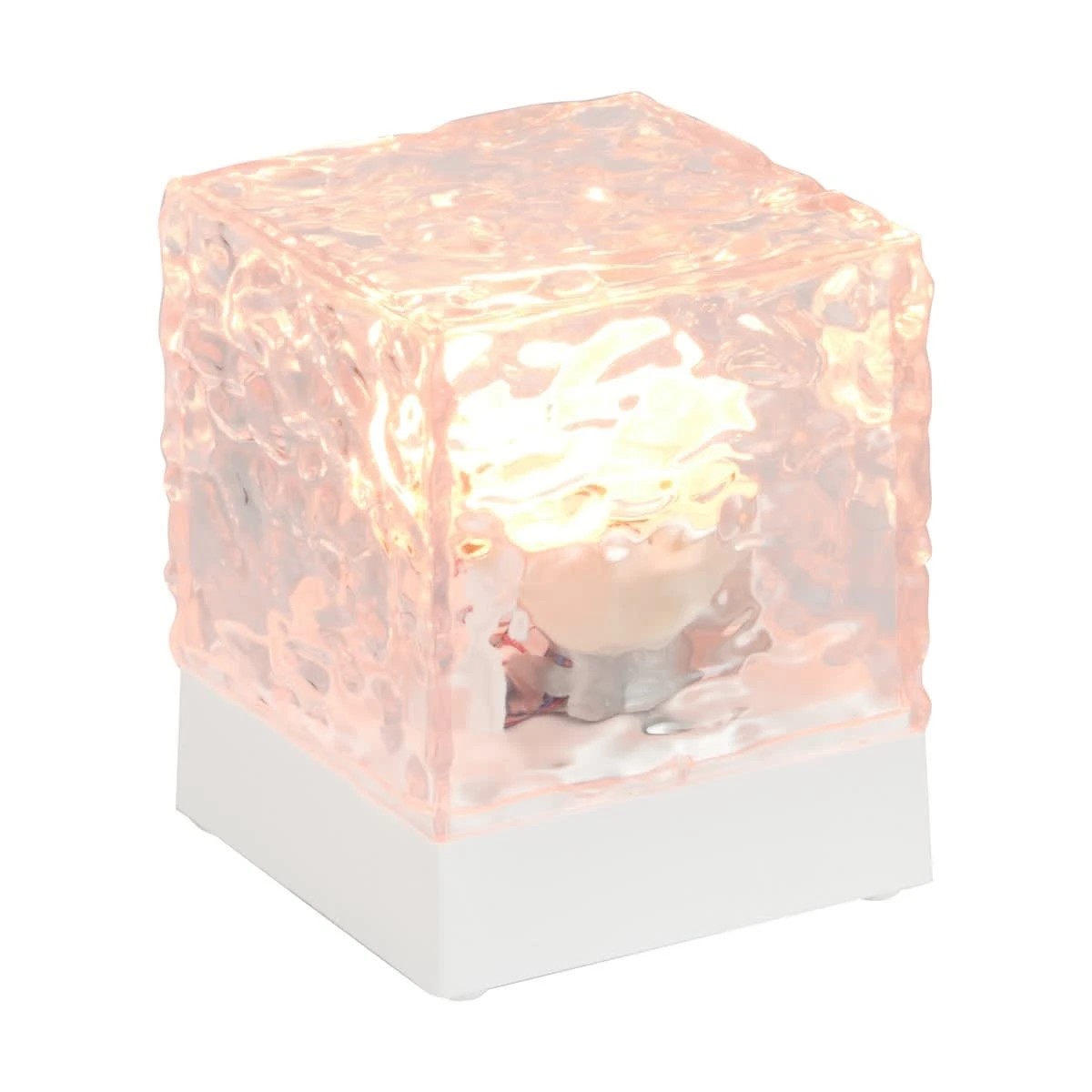 2 Crystal Effect Cube Lamp, 2 of 10