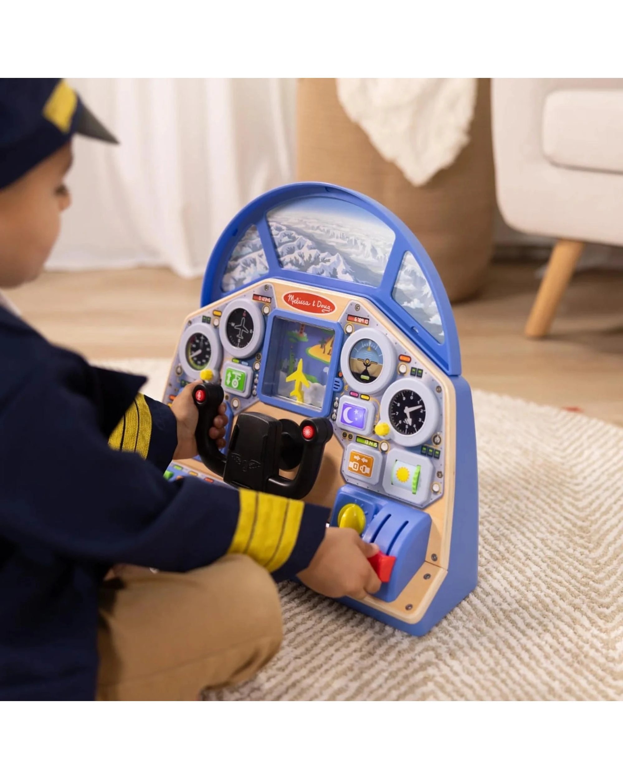 7 Melissa and Doug Jet Pilot Interactive Dashboard, 7 of 8