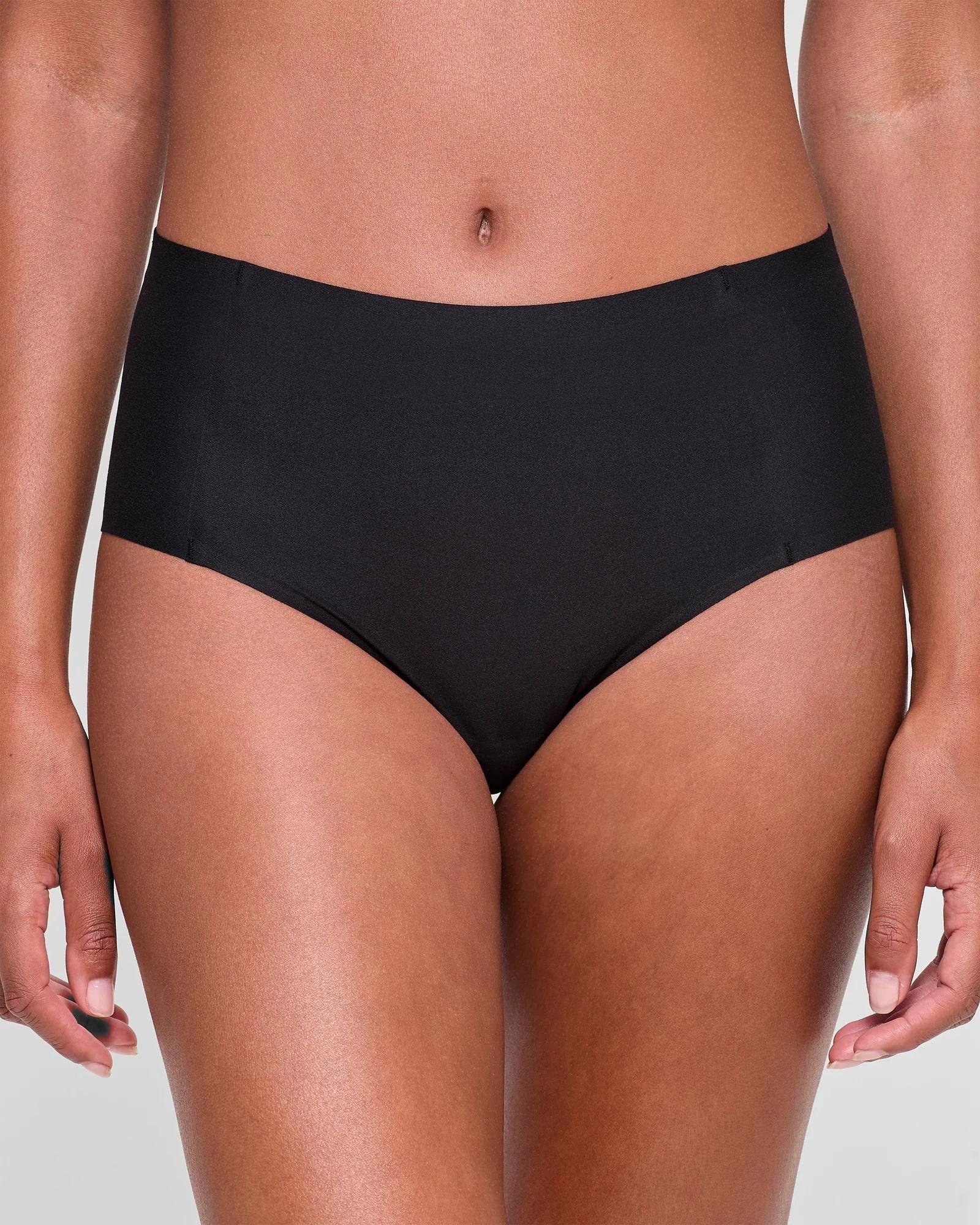 2 Target 2 Pack Bonded No Show Midi Briefs BLACK, 2 of 4