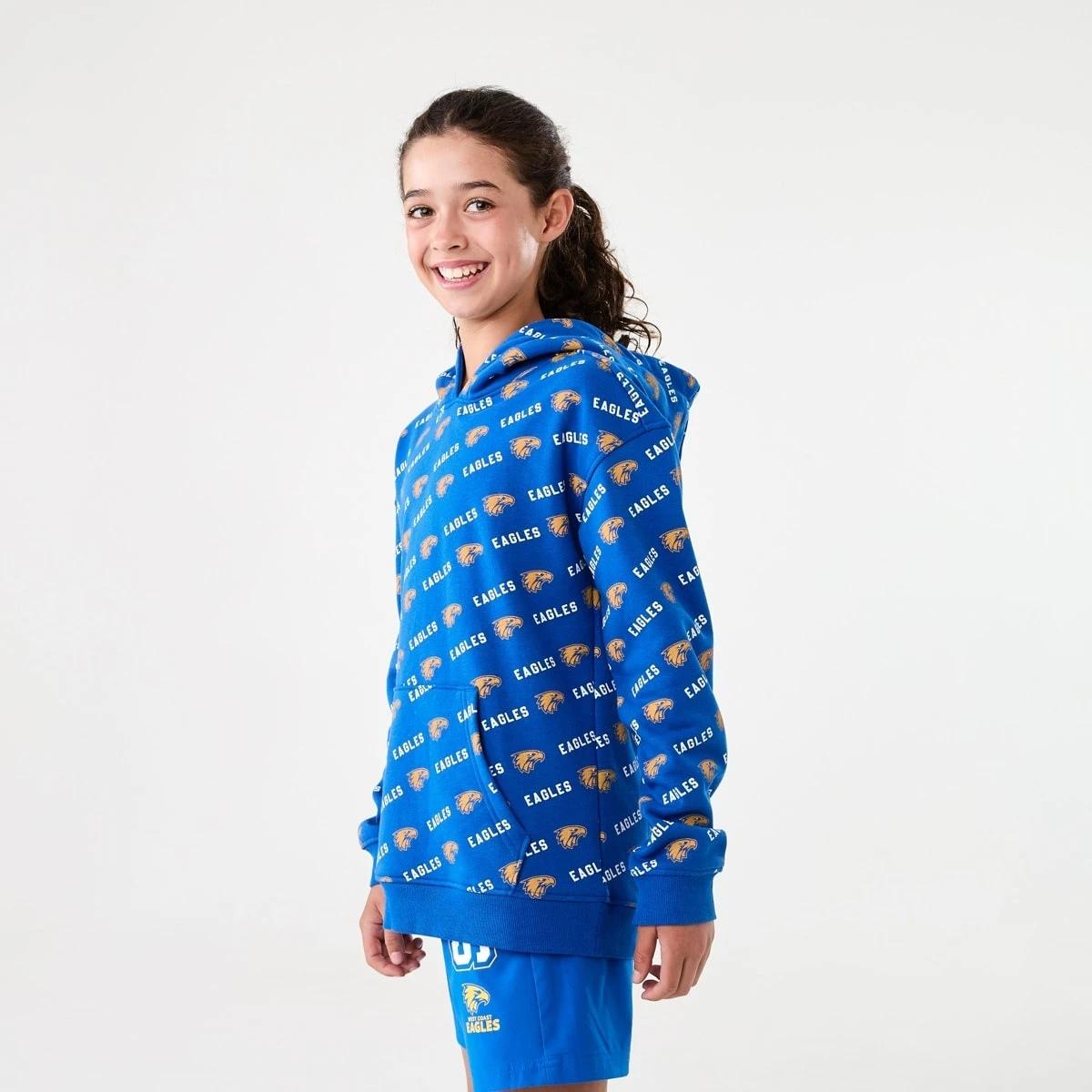 2 Official AFL Kids All Over Print Hoodie West Coast, 2 of 10