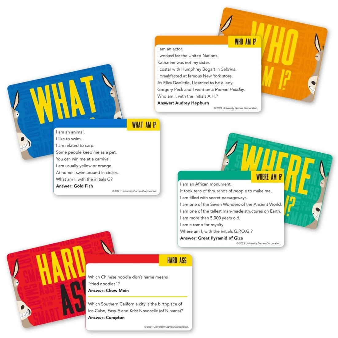 8 University Games Smart Ass Game, 8 of 9