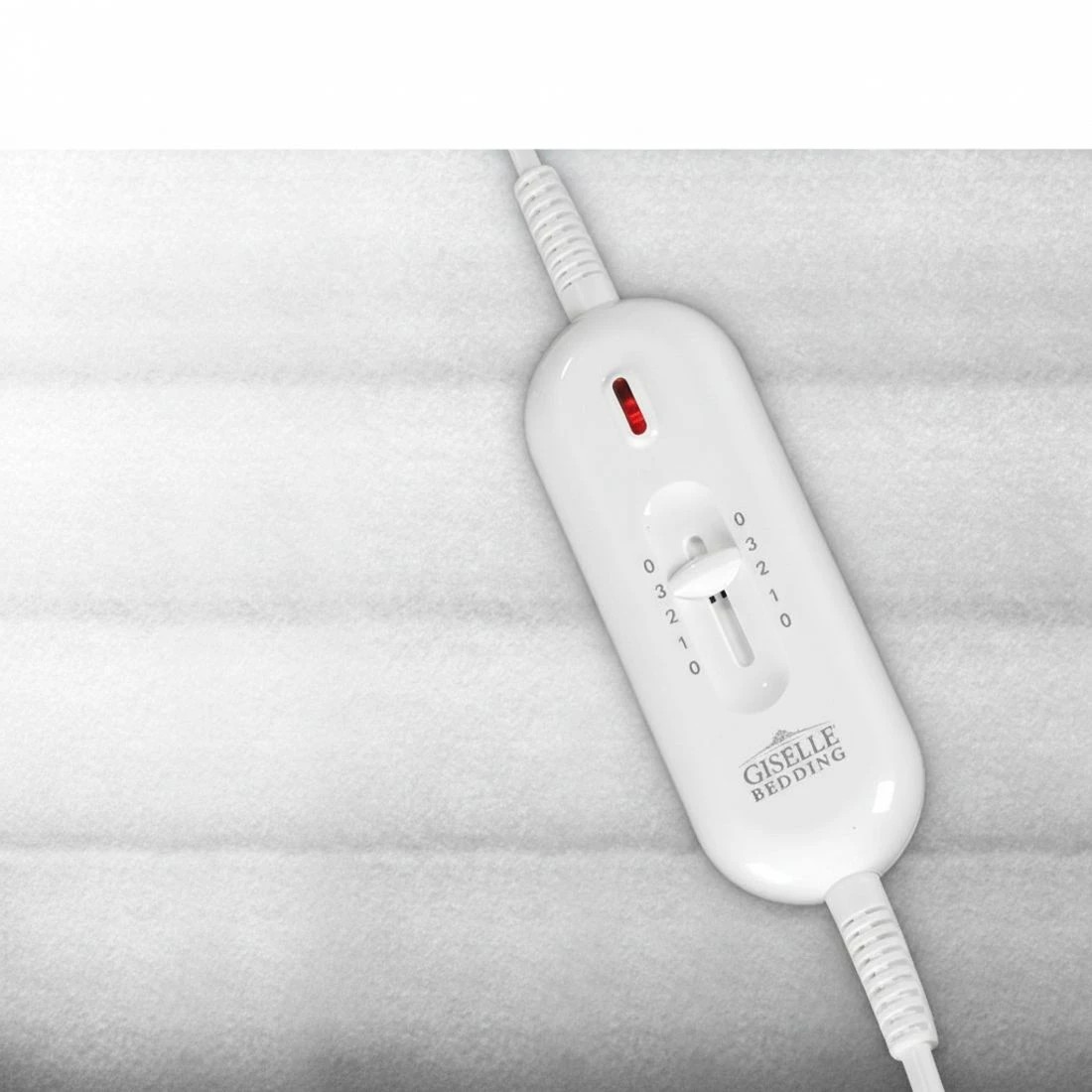 5 Giselle Electric Blanket Single Heated Fully Fitted Washable Pad Winter Warm - White, 5 of 7