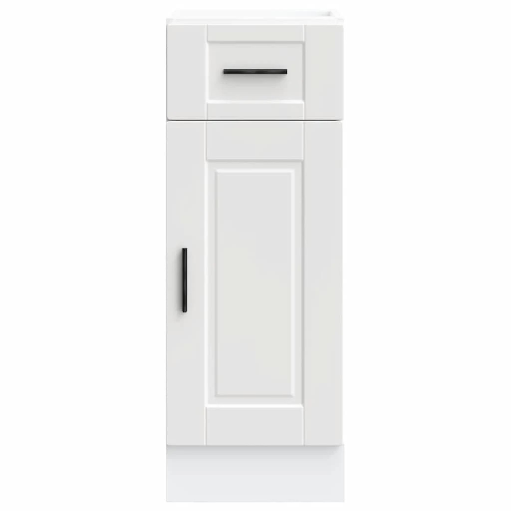 4 vidaXL Wooden Dishwasher Panel Ample Storage - White, 4 of 9