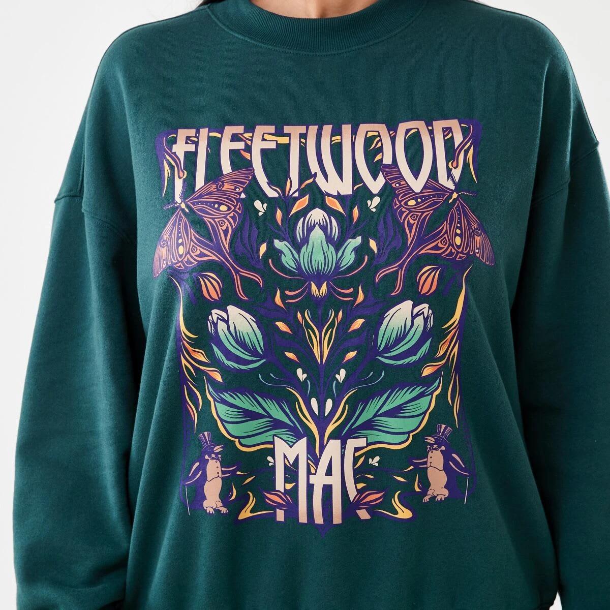 5 Fleetwood Mac License Long Sleeve Sweatshirt Fleetwood, 5 of 5