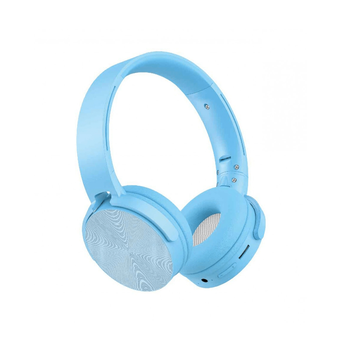 1 Laser Kids Bluetooth Wireless Headphones Adjustable Foldable On-ear Blue Headset - Blue, 1 of 3