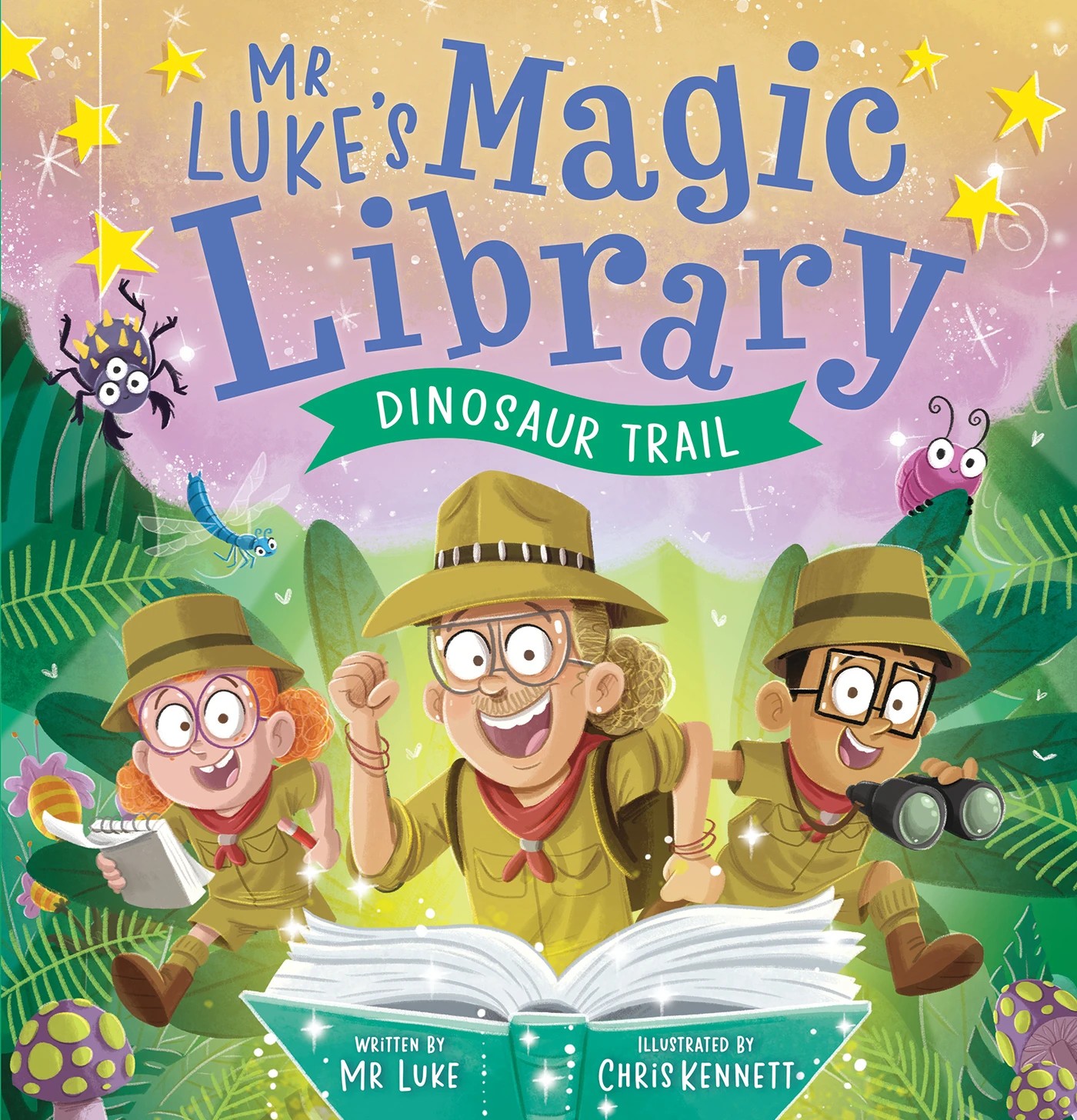 1 Mr Luke's Magic Library: Dinosaur Trail by Luke Springer - Book, 1 of 1