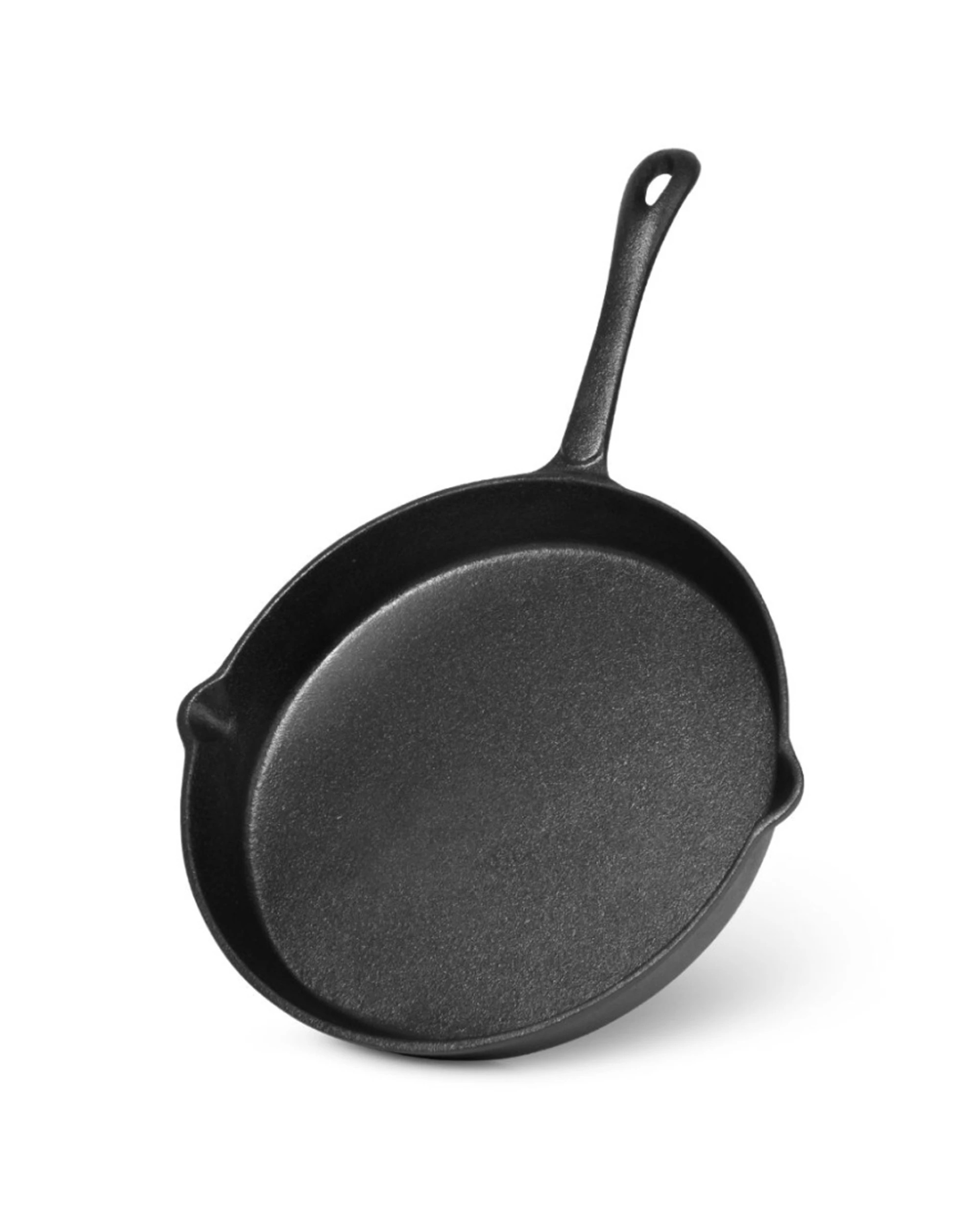 1 Fissman Cast Iron Non-Stick Frying Pan With Handle 25x4.6cm - Black, 1 of 1