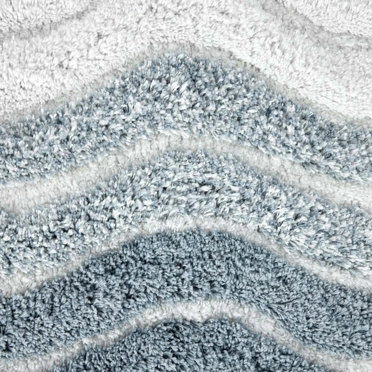 4 Blue Waves Bath Mat, 4 of 5