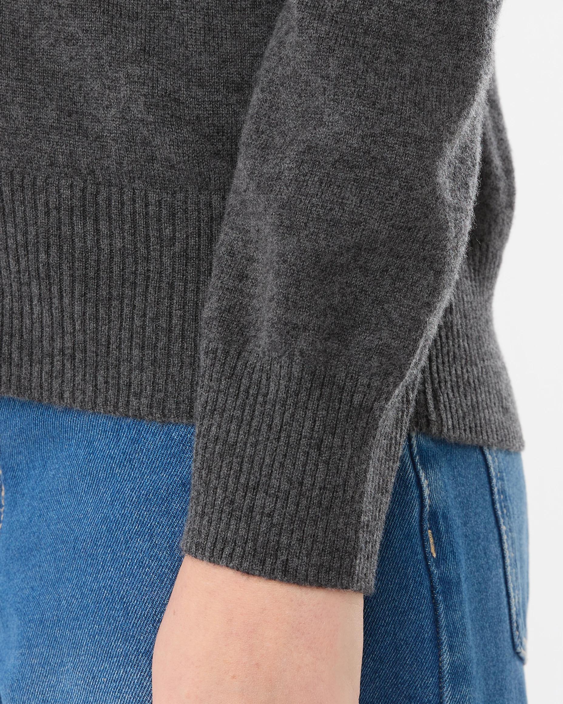 7 Merino Wool Cardigan Gry Chmrle, 7 of 7