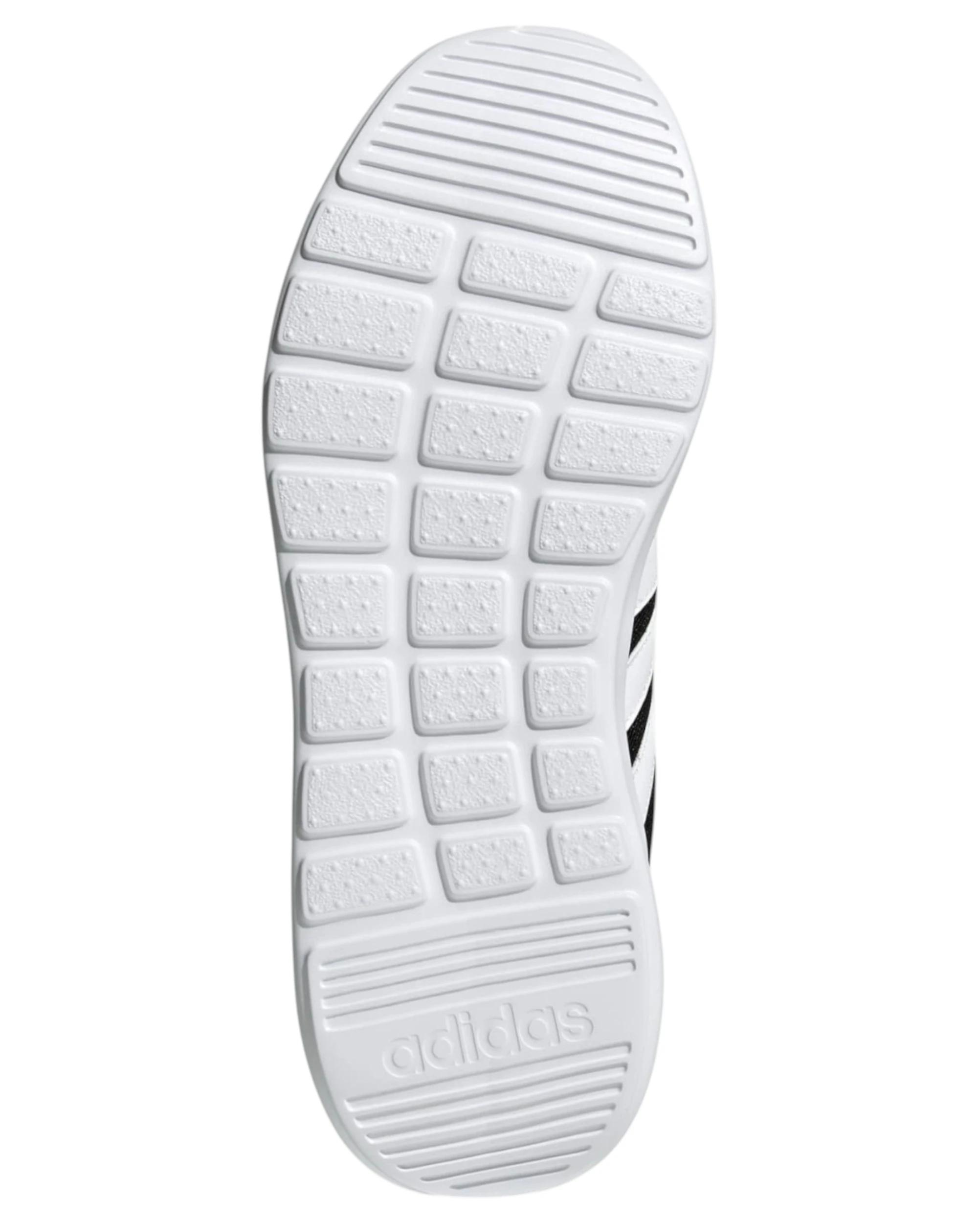 5 Adidas Mens Lite Racer 3.0 Black/ White Athletic Running Shoes BLACK/WHITE, 5 of 8