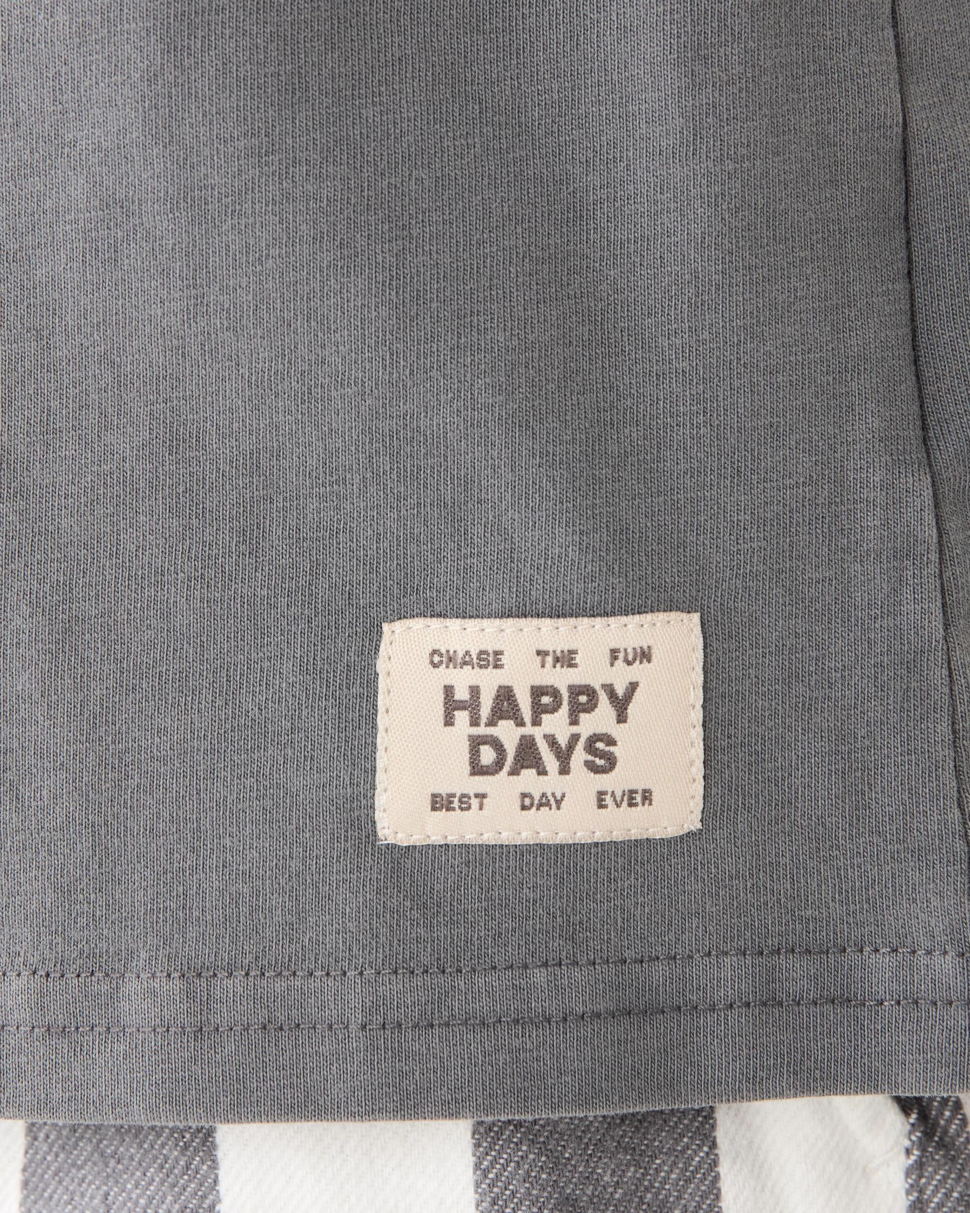 5 Oversized Washed T-shirt Gry Castle, 5 of 7