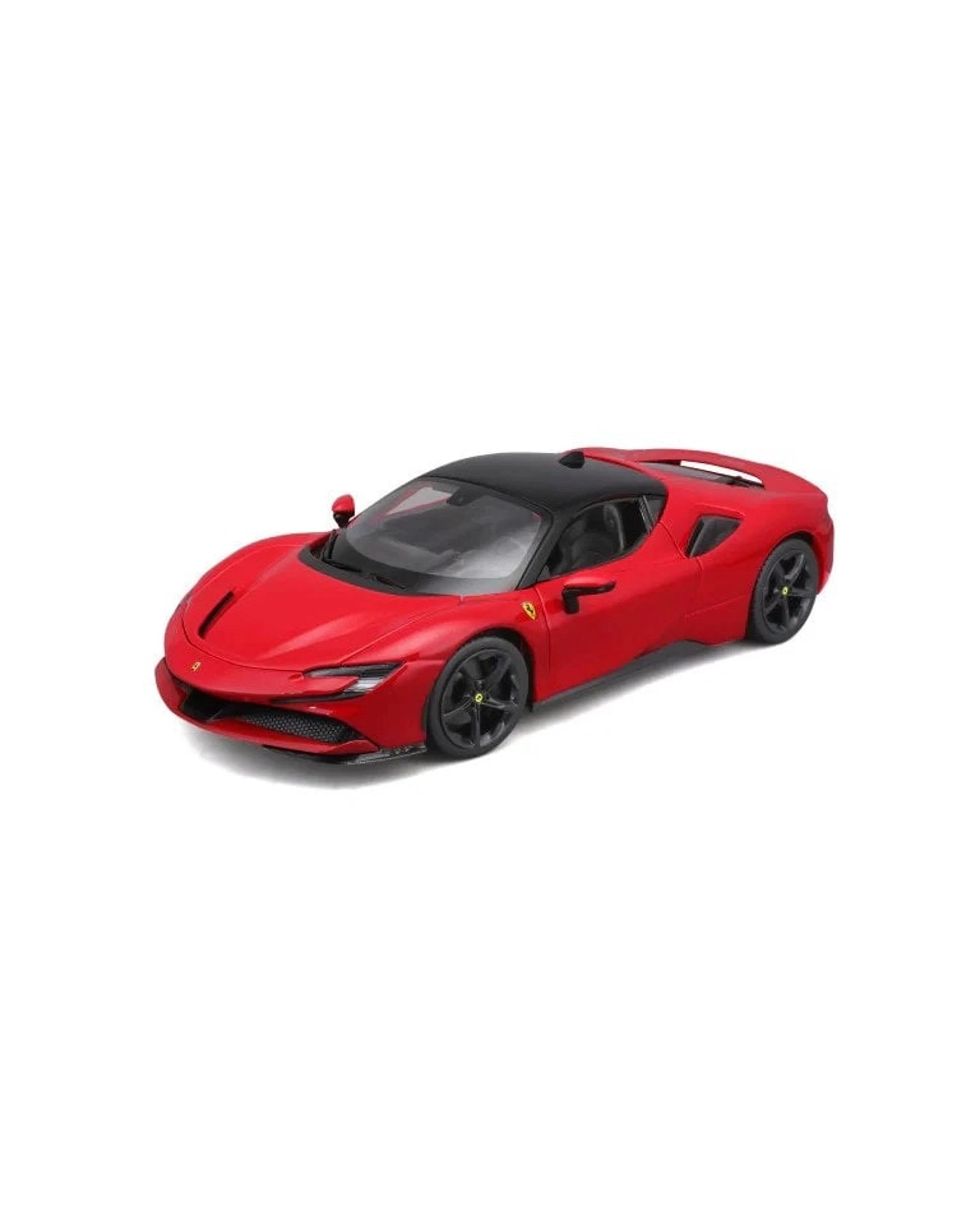 4 Bburago Race and Play 2021 Ferrari SF90 Stradale 1:18 Scale Diecast Vehicle, 4 of 10