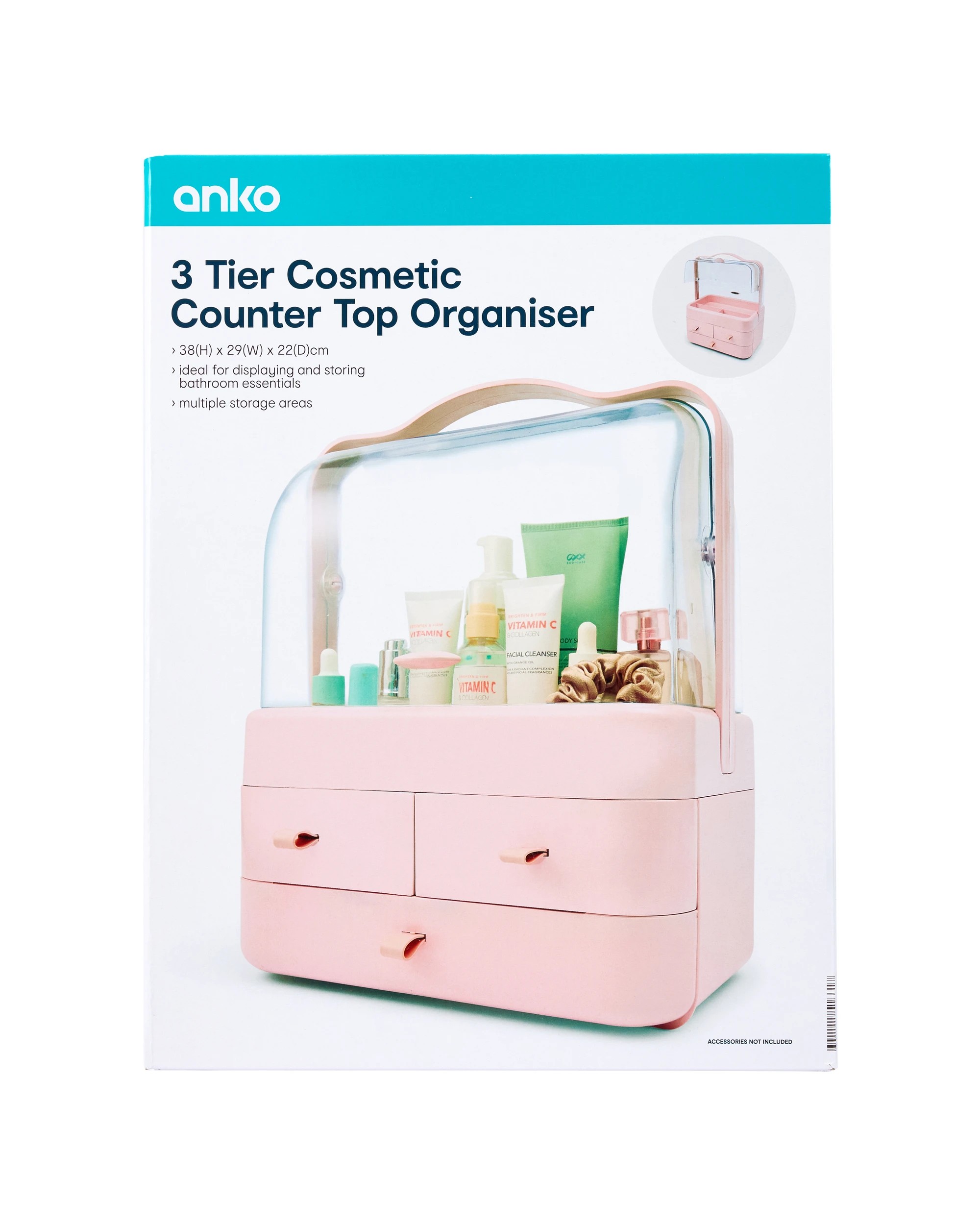 10 3 Tier Cosmetic Counter Organiser, 10 of 10