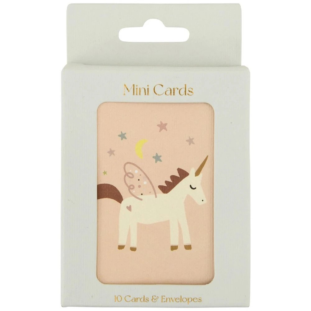 1 Otto FSC Mini Cards Unicorn 10 Pack, 1 of 2