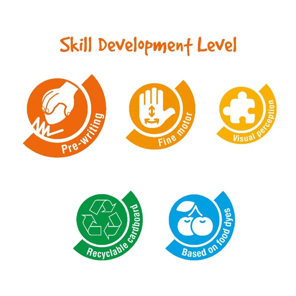 6 Faber-Castell LC Extra Jumbo Ultra Washable Markers 6 Pack, 6 of 10