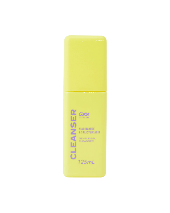 OXX Skincare Gentle Gel Cleanser 125ml - Niacinamide and Salicylic Acid