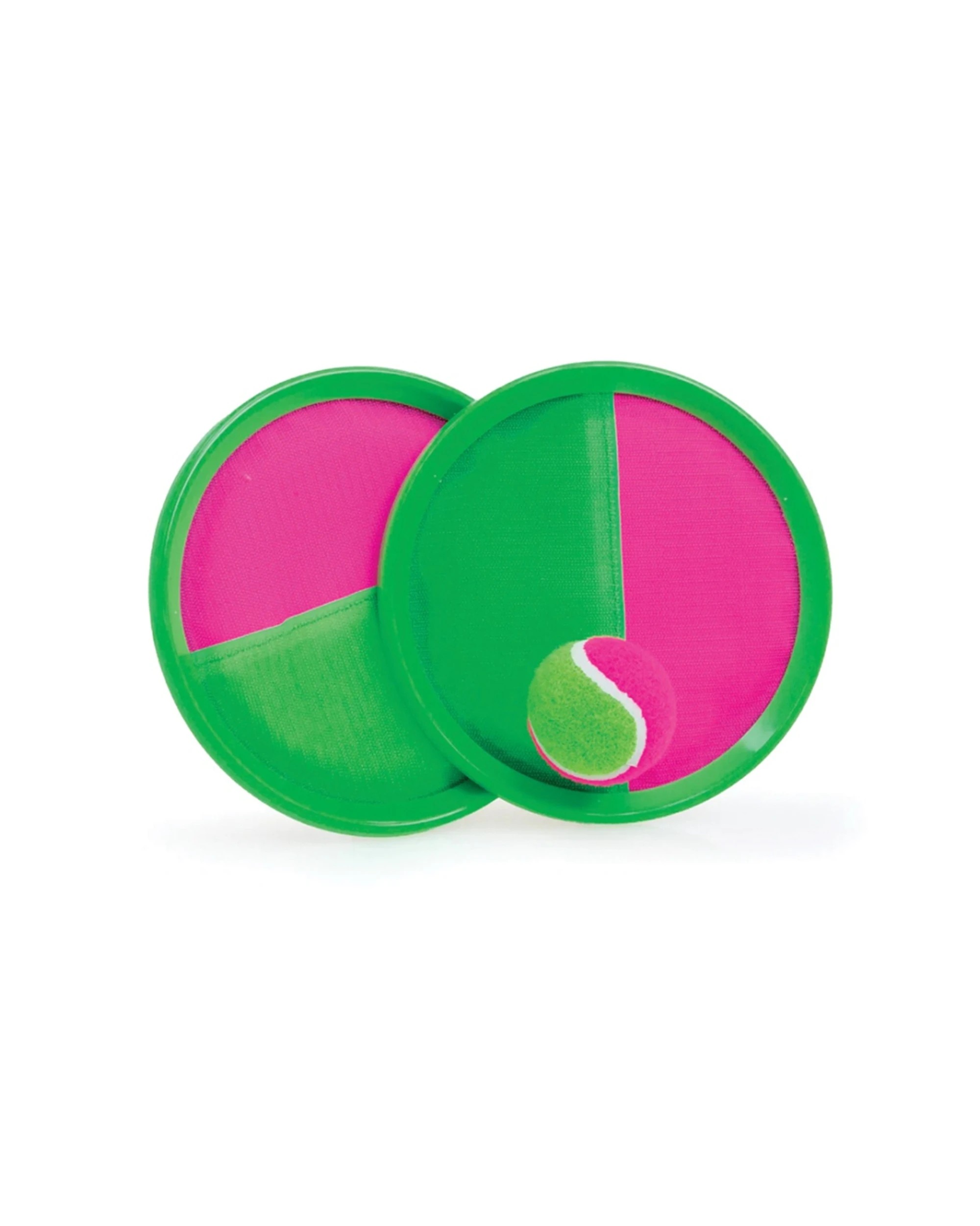 1 Victor Sports 3pc Hook And Loop Fastener Grip Ball Set 2 Paddles 1 Ball - Multi, 1 of 1