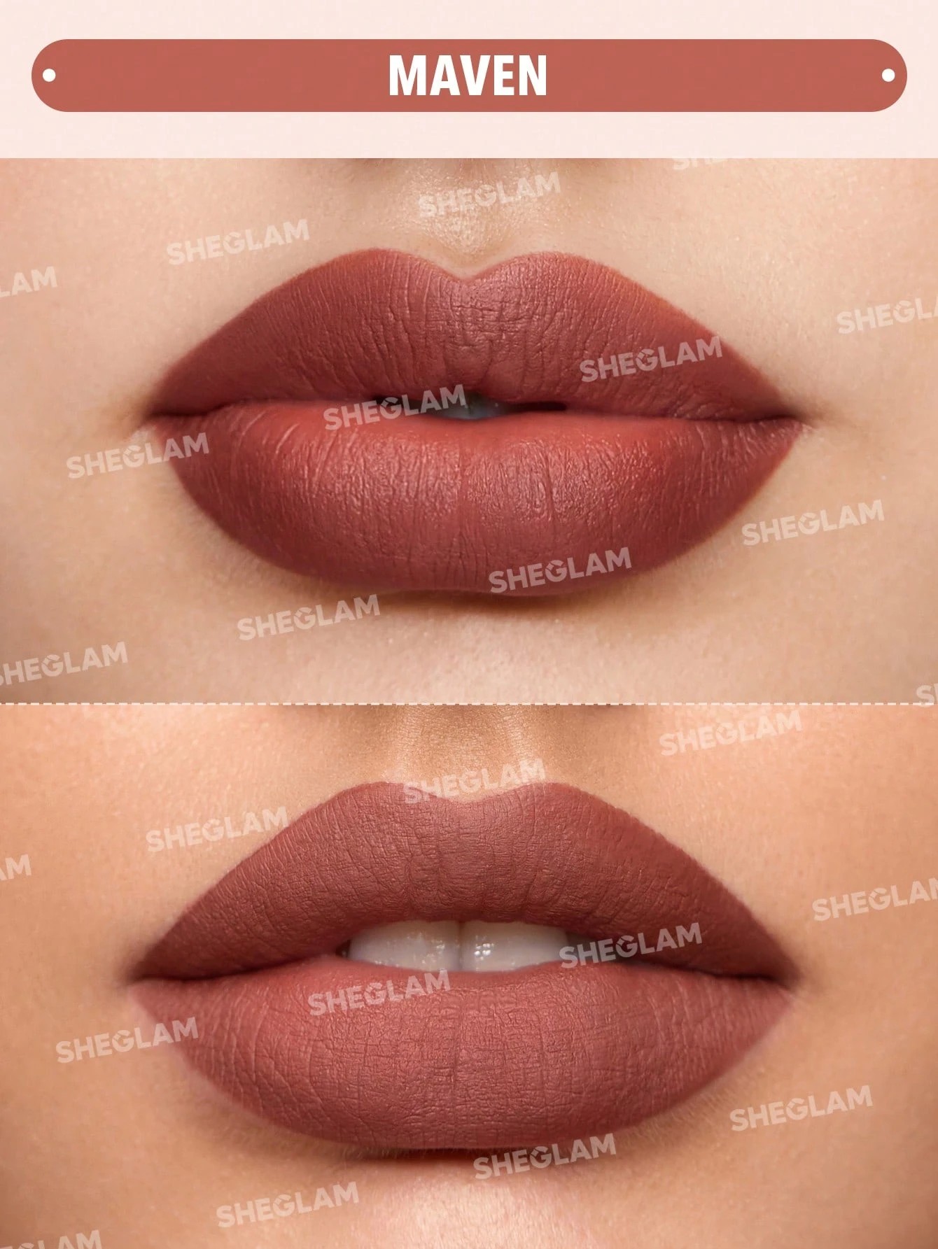 4 SHEGLAM Matte Allure Liquid Lipstick - Maven, 4 of 6