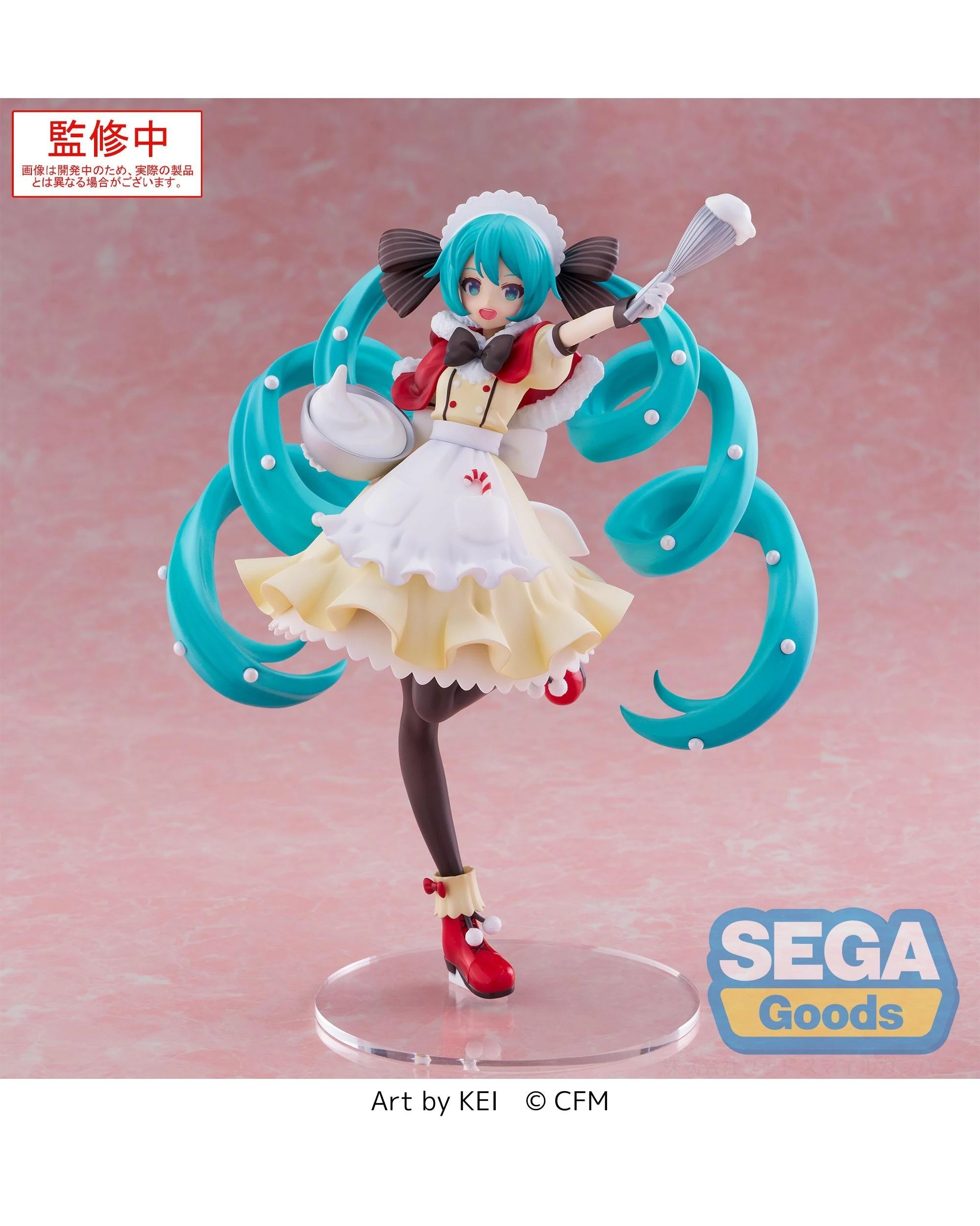 2 SEGA Luminasta Character Vocal Series 01 Hatsune Miku Christmas 2025 Figure, 2 of 7