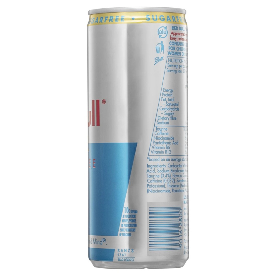 9 Red Bull Sugar Free Energy Drink 250ml, 9 of 9