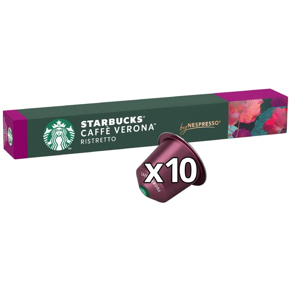 1 Starbucks Caffe Verona Coffee Capsules 10 Pack, 1 of 7