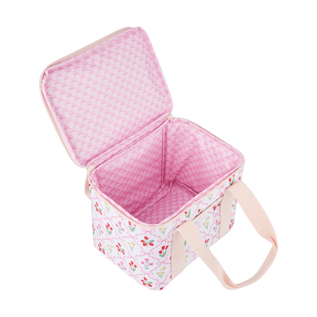 2 Floral Twin Handle Lunch Bag, 2 of 3