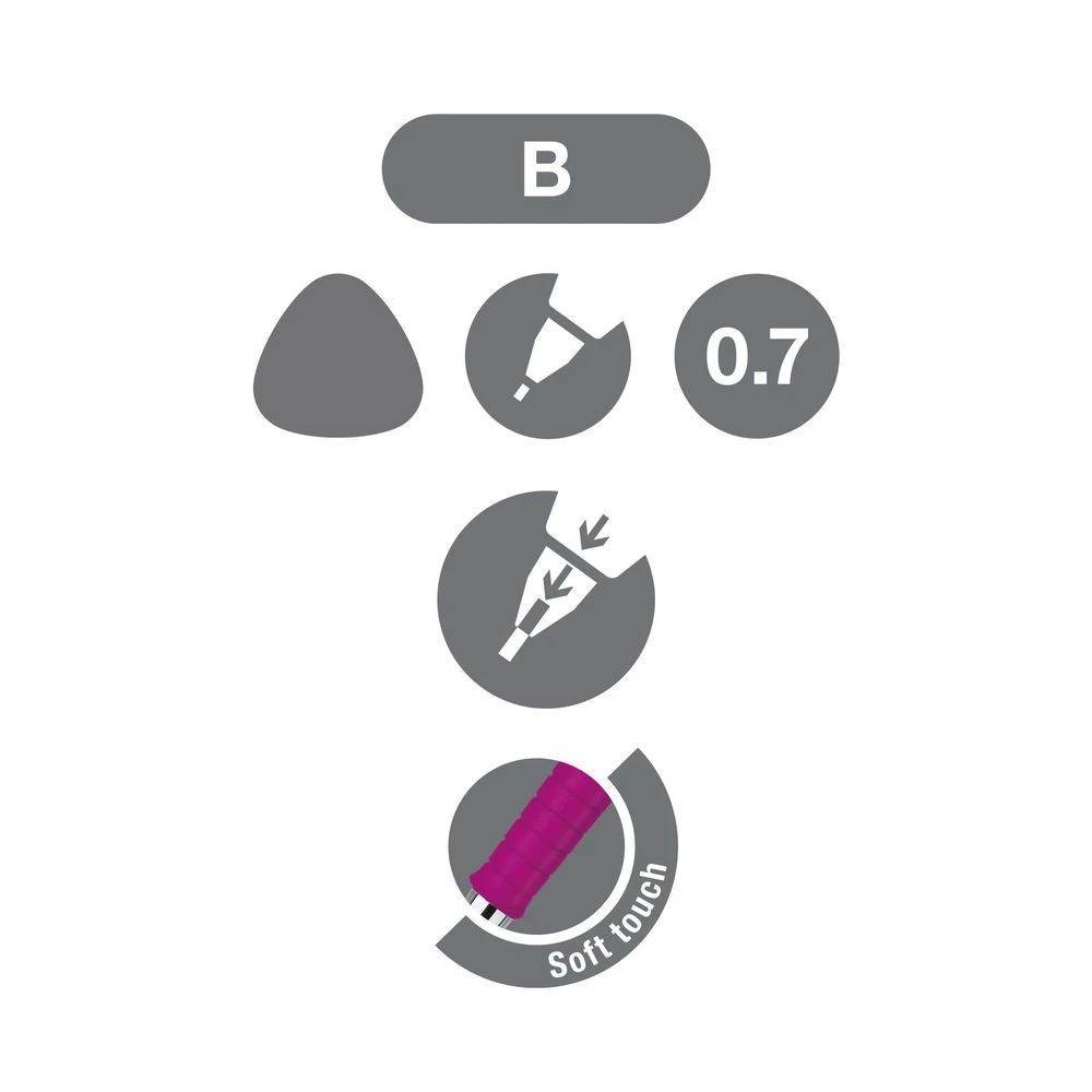 3 Faber-Castell Polymatic Mechanical Pencil 0.7mm Grey, 3 of 4