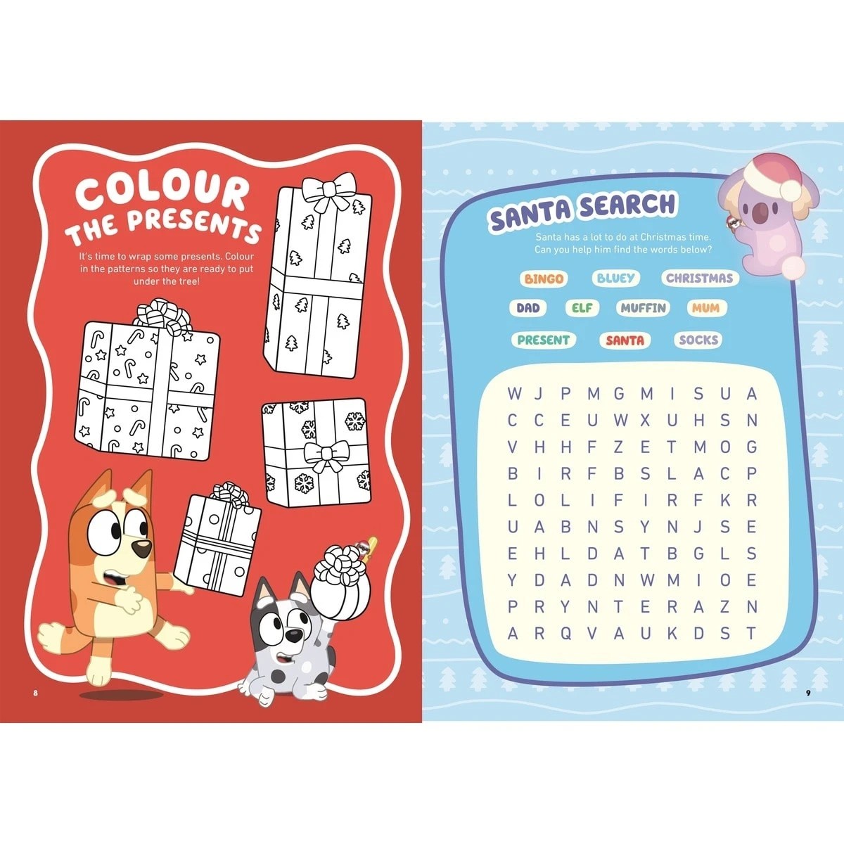 2 Bluey: Hooray, It's Christmas! - A Sticker Activity Book, 2 of 3