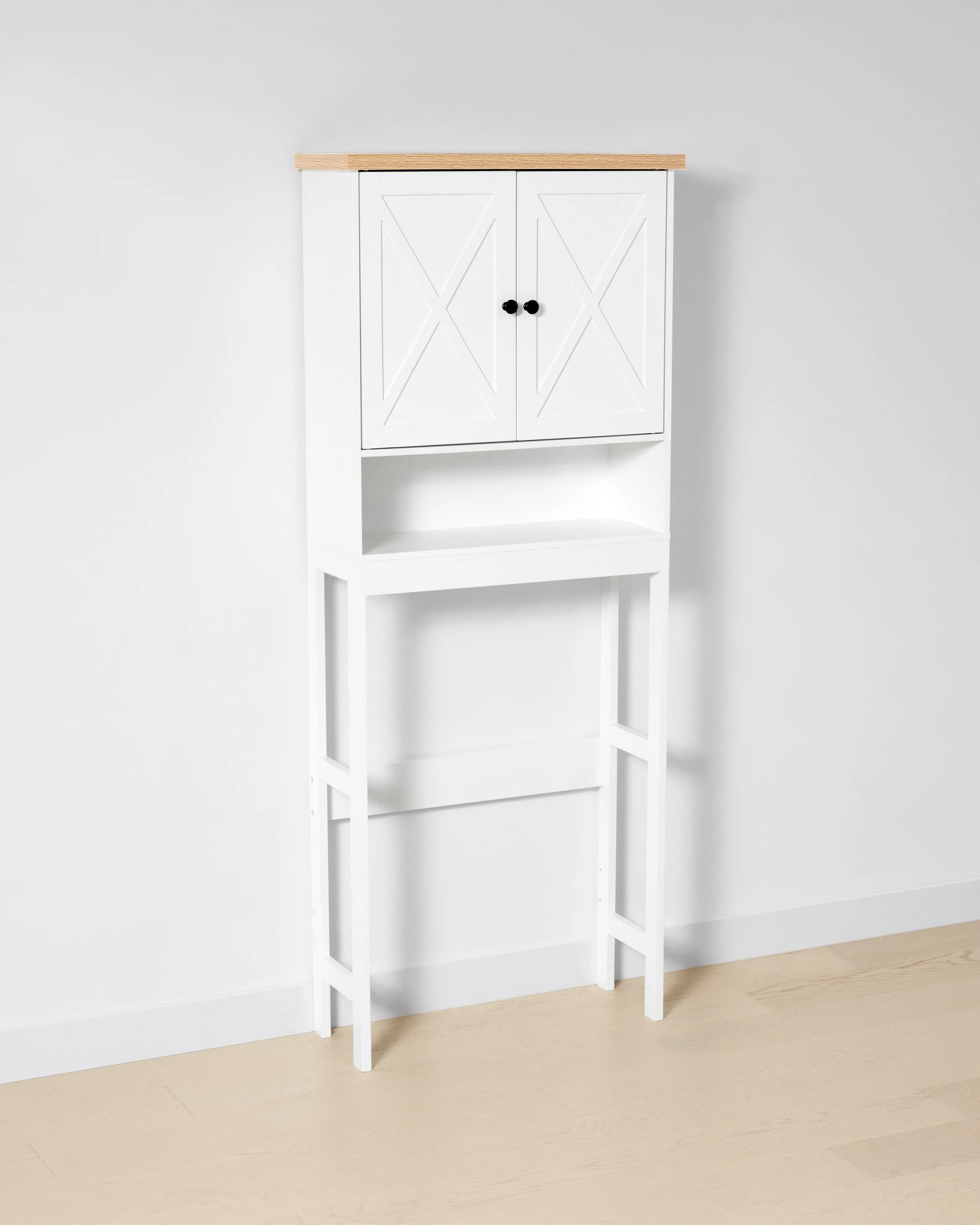 2 Camille 2 Door Cabinet - White, 2 of 7