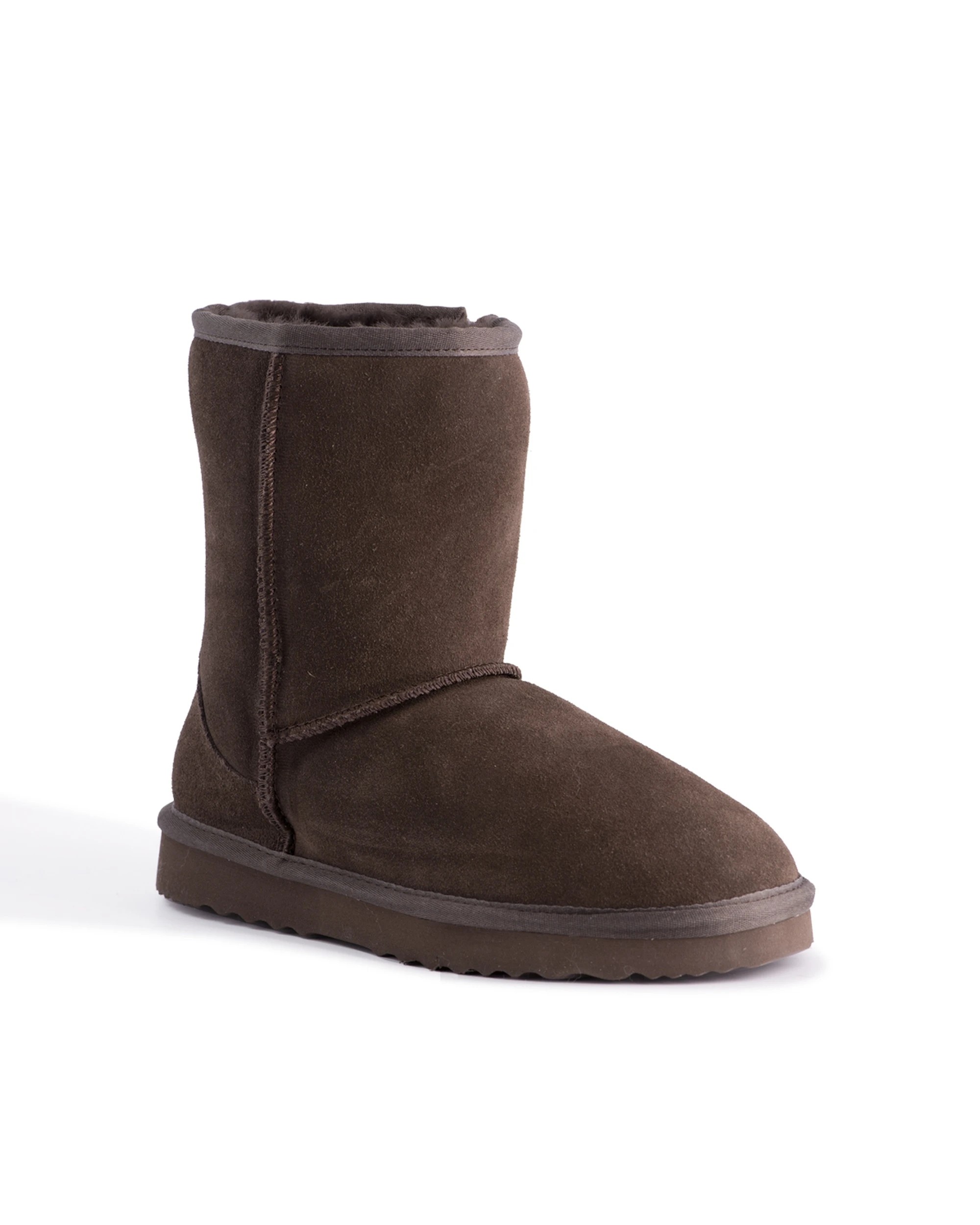 1 Aus Wooli Ugg Mid Calf Zip Up Sheepskin Boot, 1 of 6