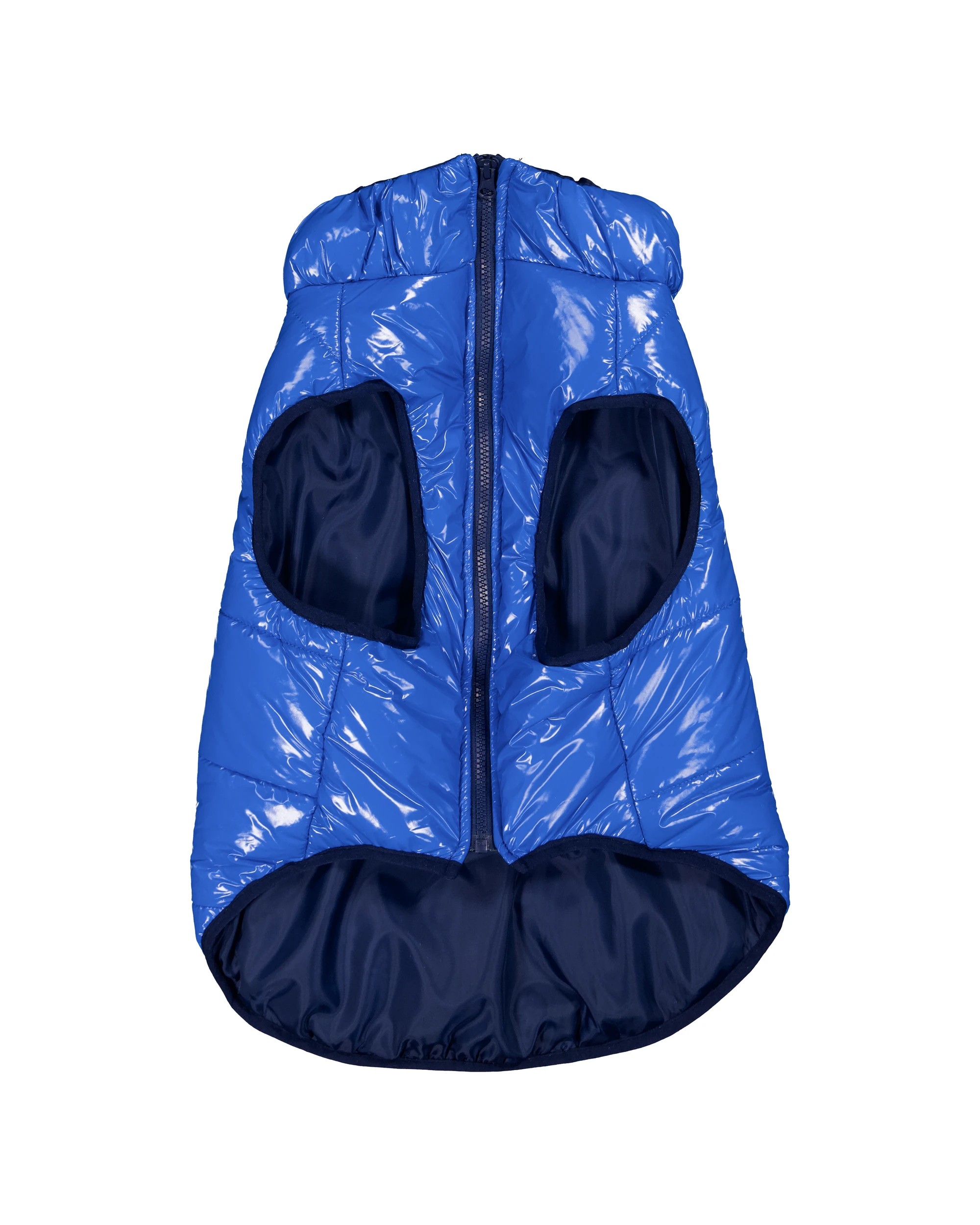 6 Pet Shine Puffer - Extra Large, Blue and Navy, 6 of 10