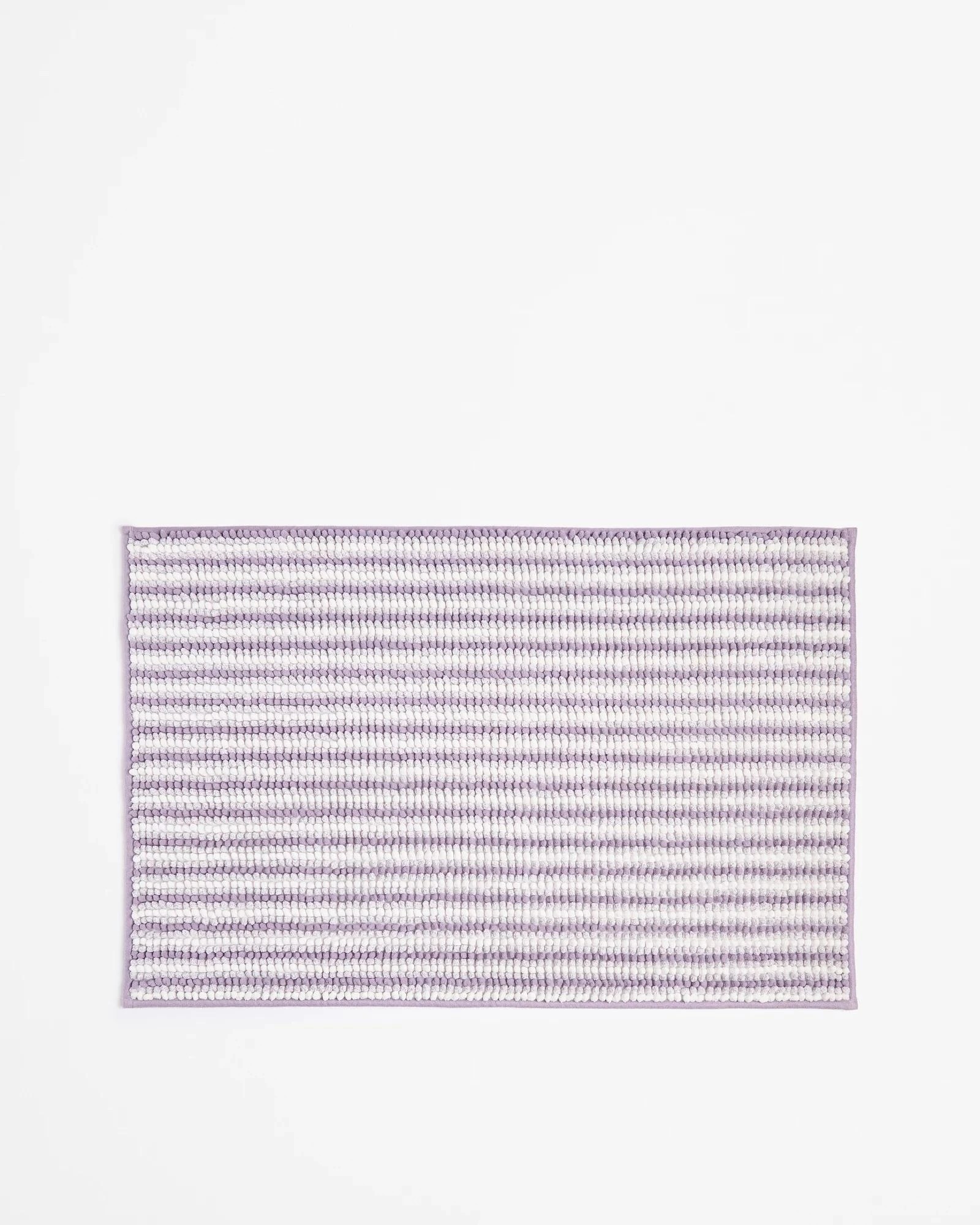 1 Target Bobble Stripe Bath Mat - Purple, 1 of 2