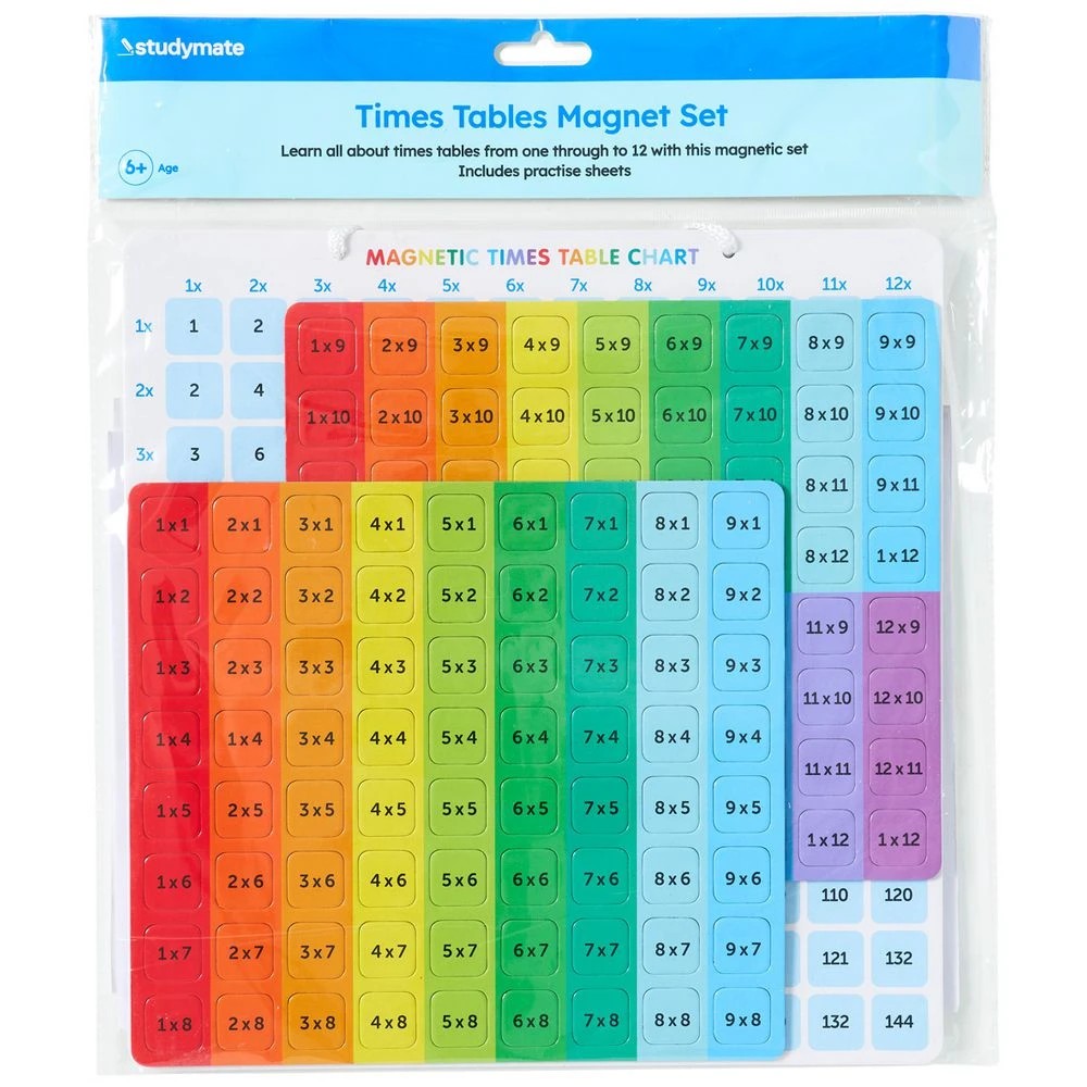 1 Studymate Magnetic Multiplication Chart, 1 of 3