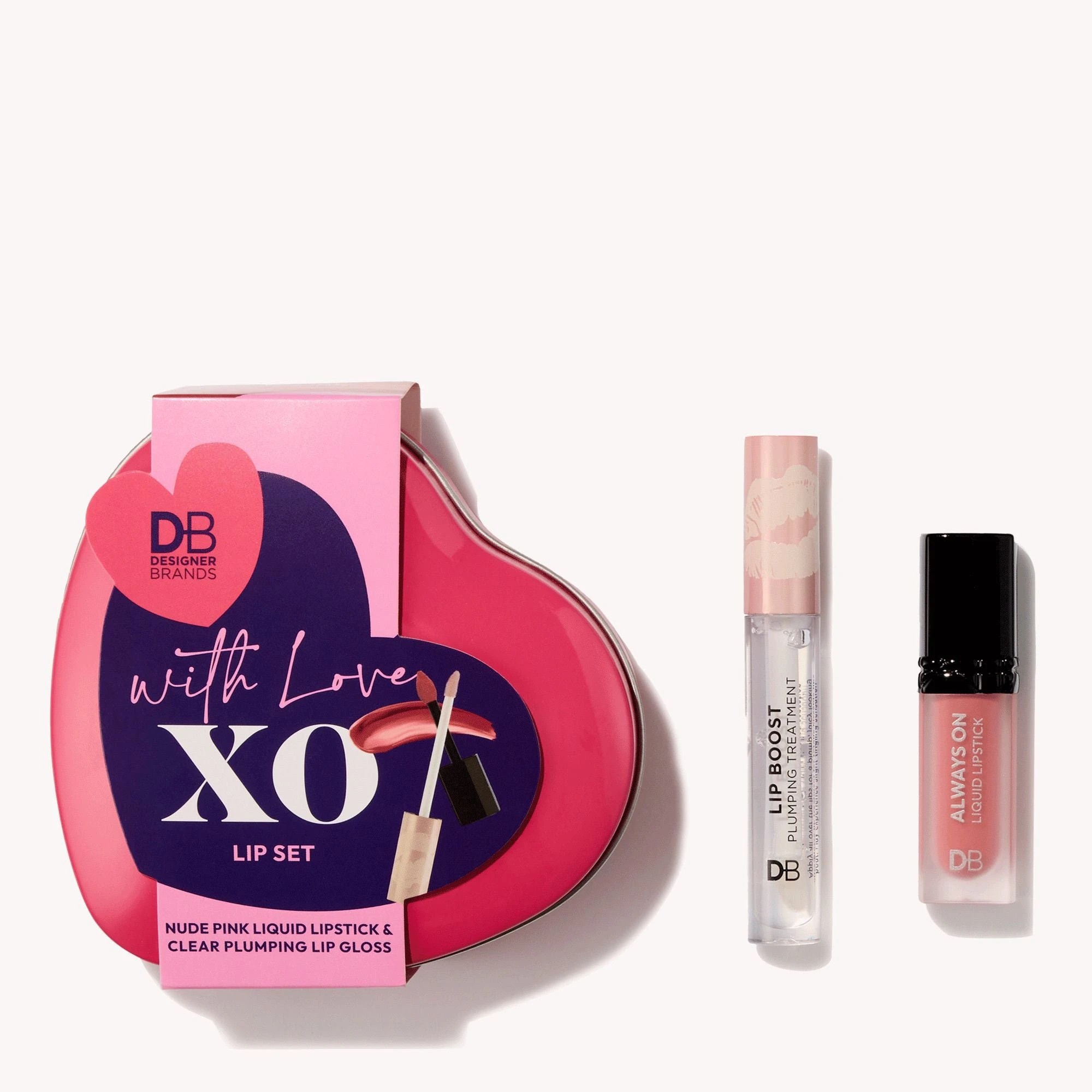 3 DB Designer Brands With Love XO Lip Set - Idol, 3 of 3