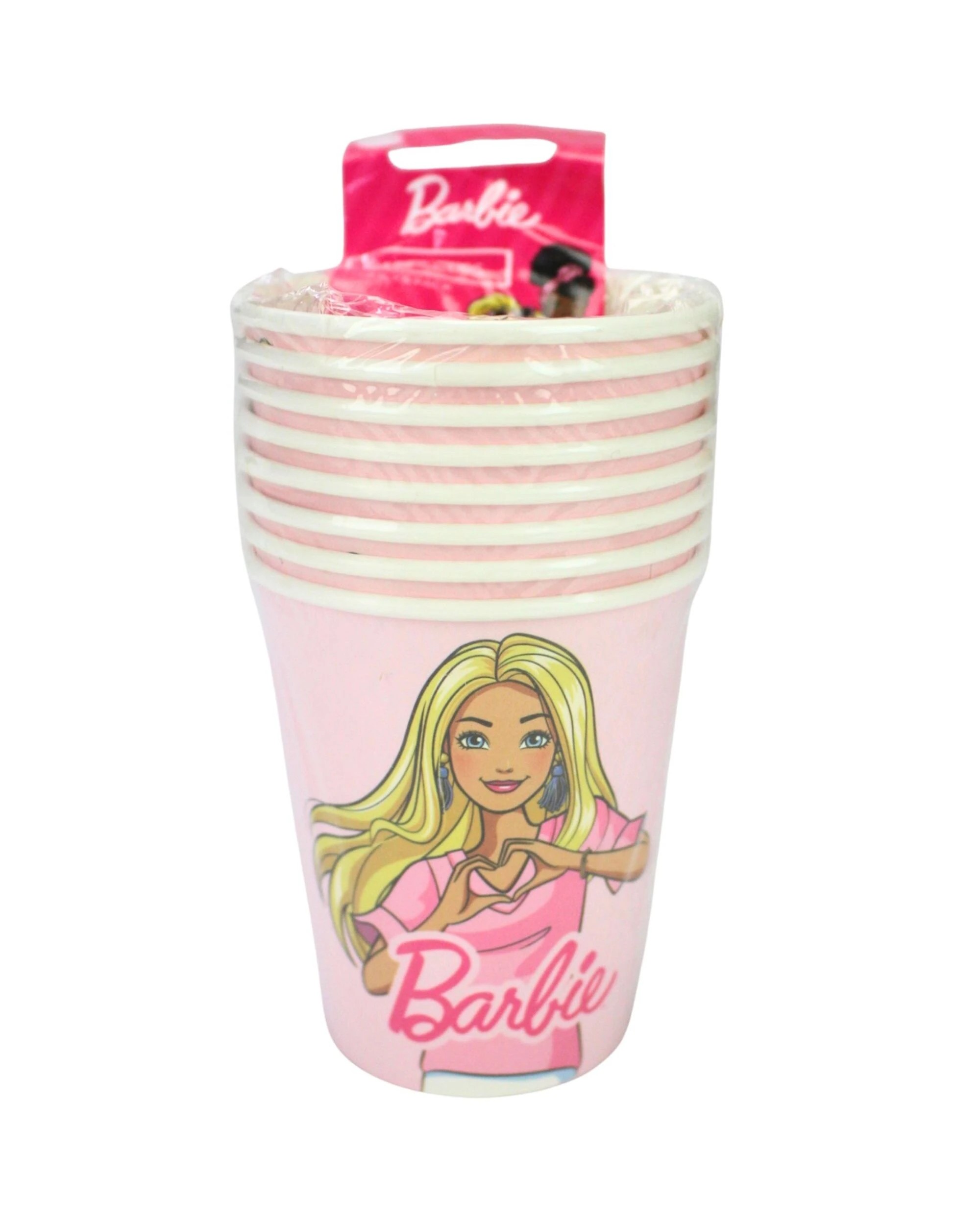 3 Artwrap Barbie and Friends Paper Cups Pack of 8 - Pink, 3 of 3